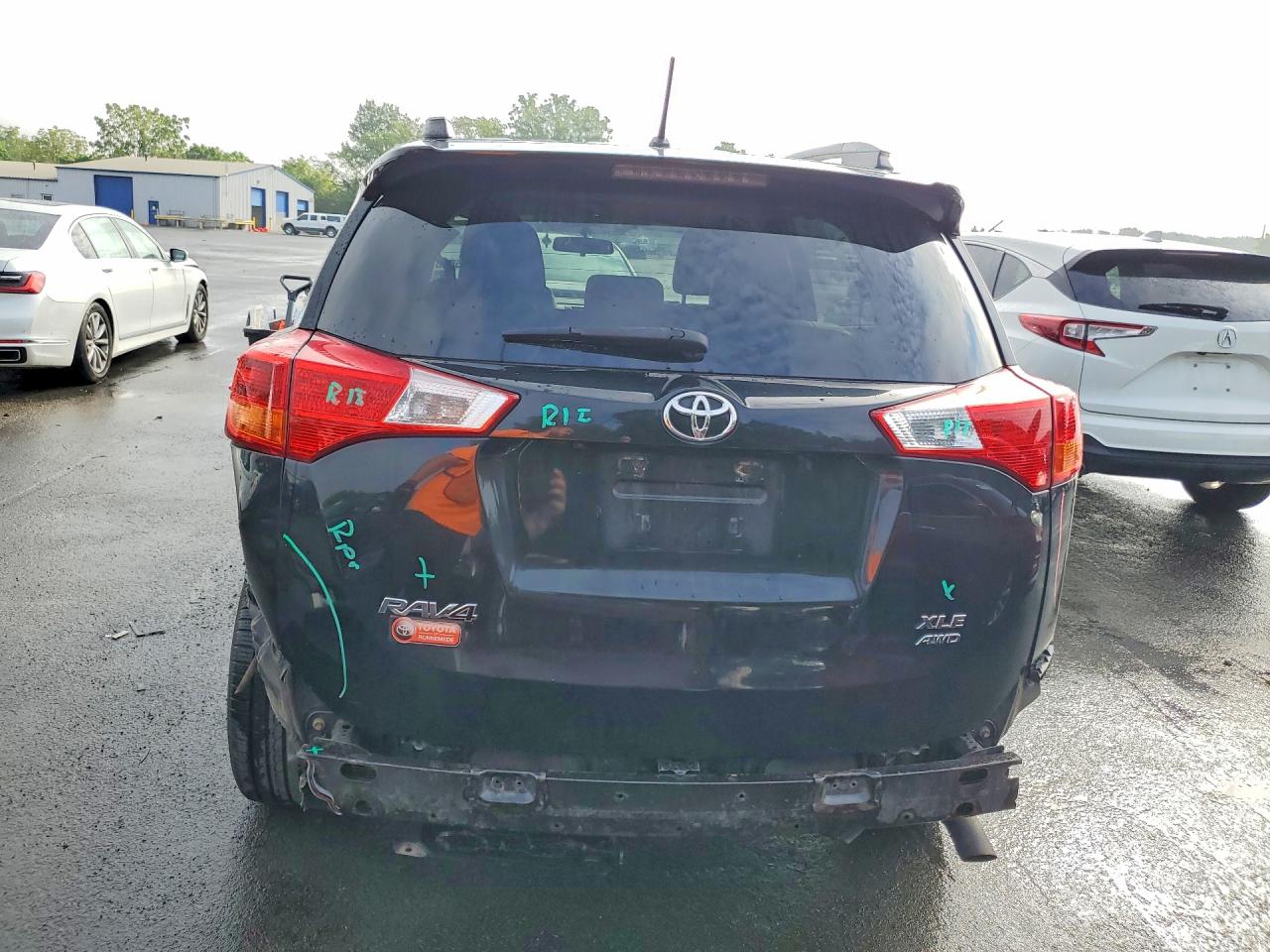 2013 Toyota Rav4 Xle Black vin: 2T3RFREV1DW100608