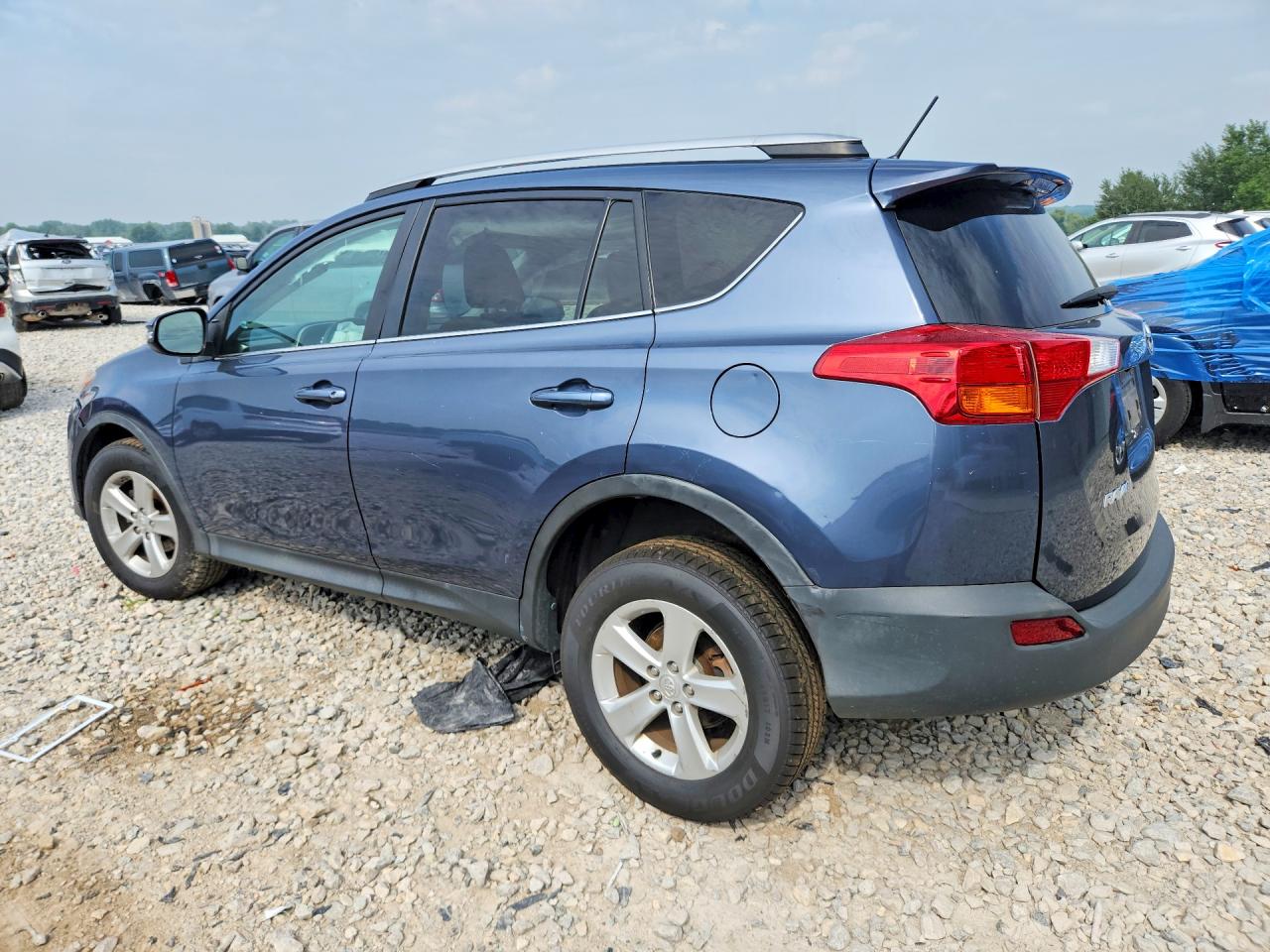 2013 Toyota Rav4 Xle Синий vin: 2T3RFREV1DW105503