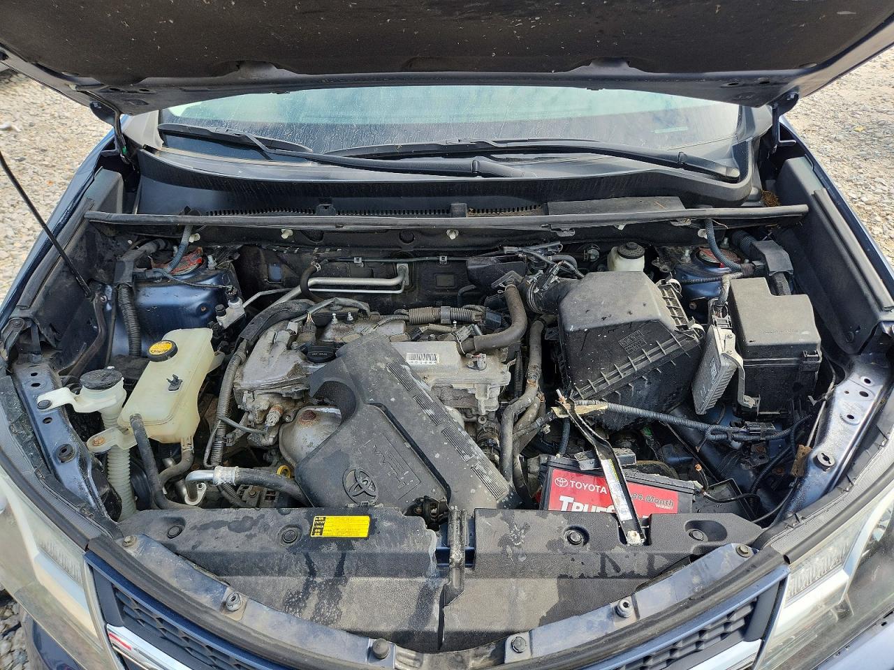 2013 Toyota Rav4 Xle Синий vin: 2T3RFREV1DW105503