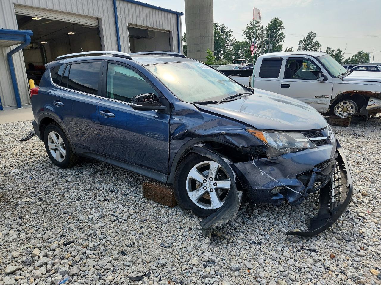 2013 Toyota Rav4 Xle Синий vin: 2T3RFREV1DW105503