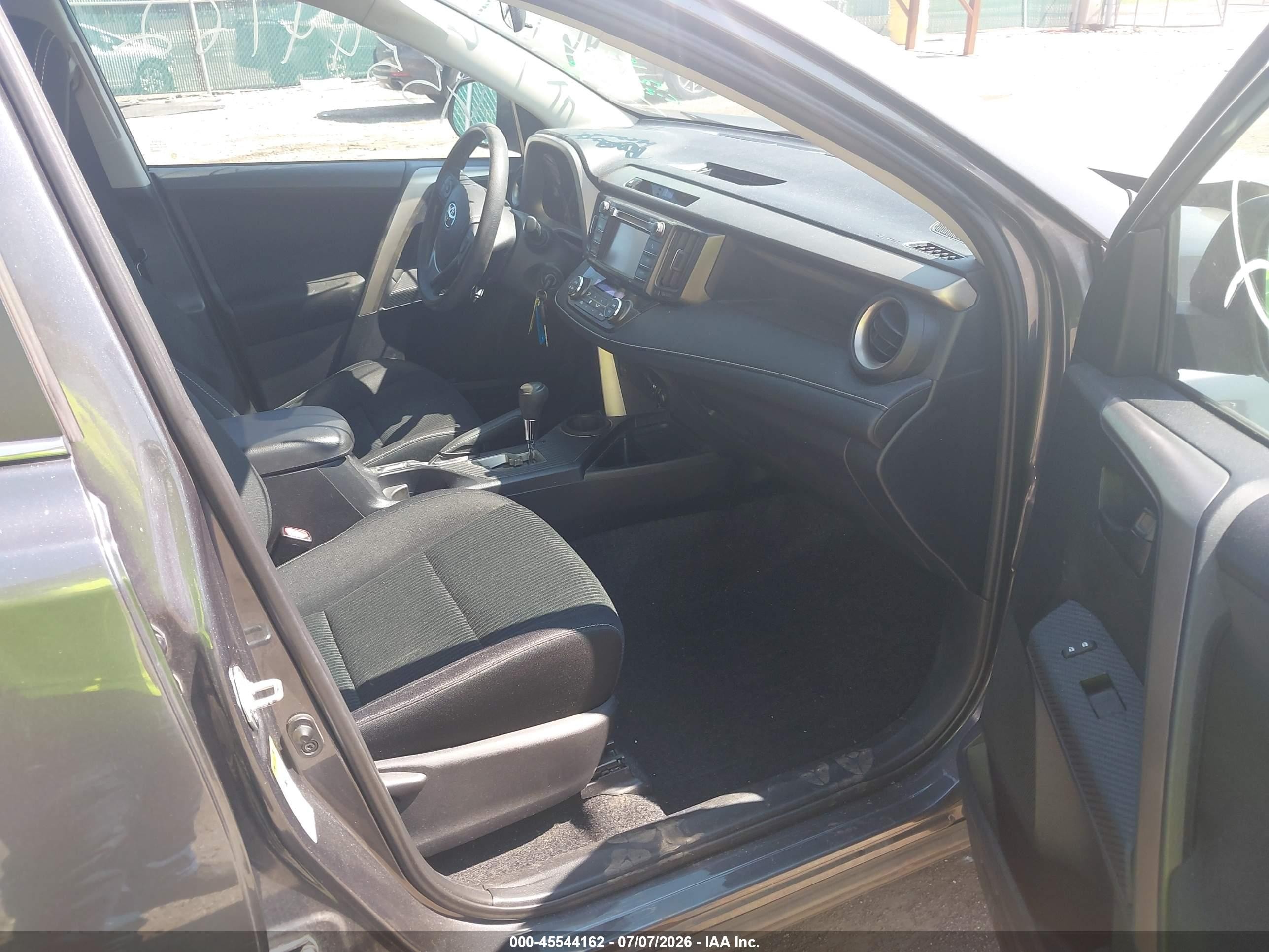 2013 Toyota Rav4 Xle Gray vin: 2T3RFREV1DW122639