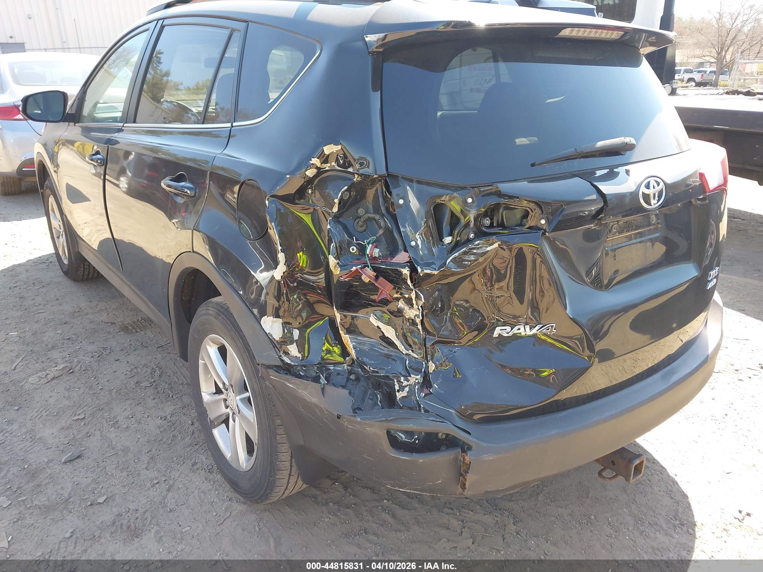 2014 Toyota Rav4 Xle Black vin: 2T3RFREV1EW133366