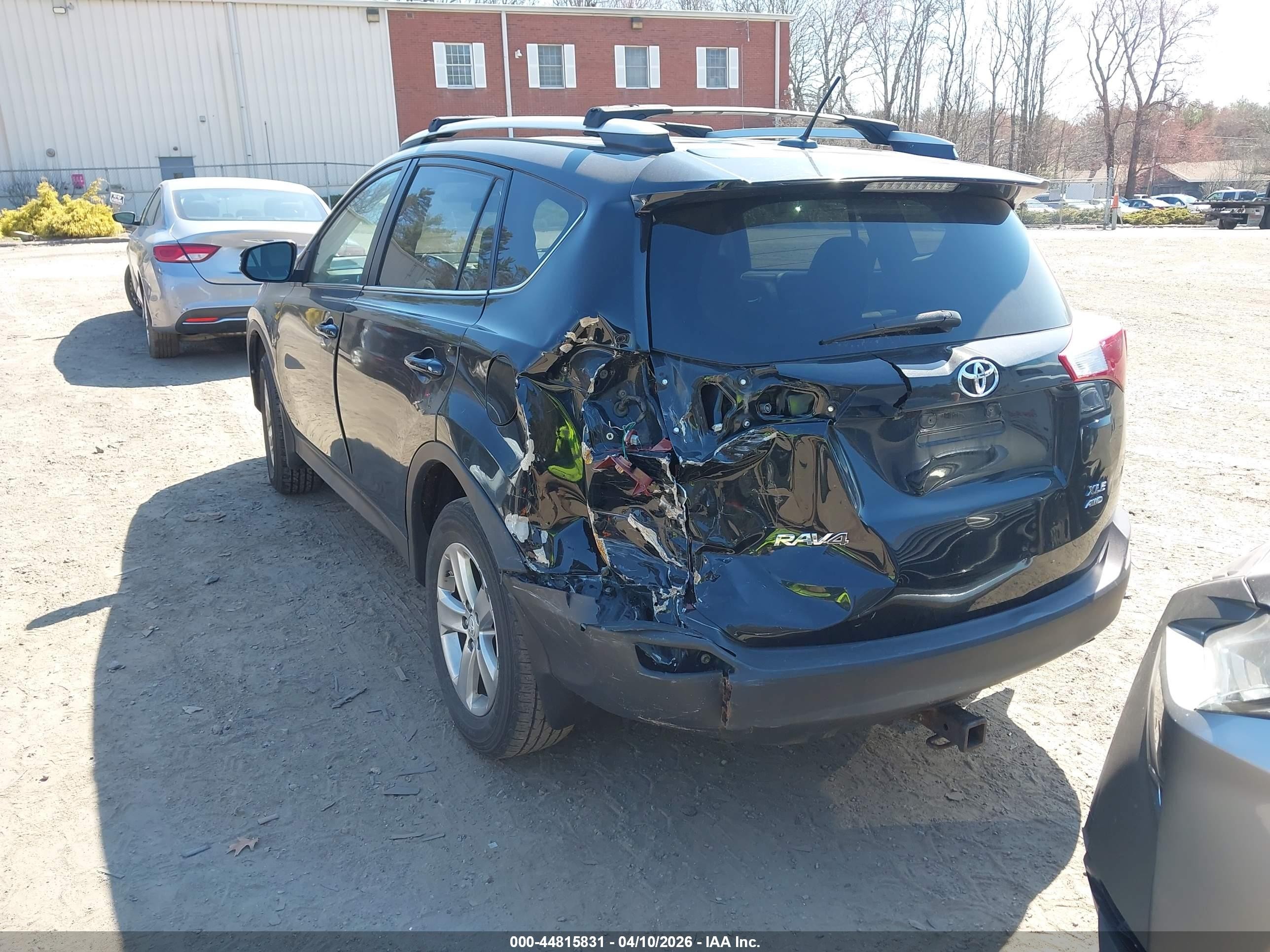 2014 Toyota Rav4 Xle Black vin: 2T3RFREV1EW133366