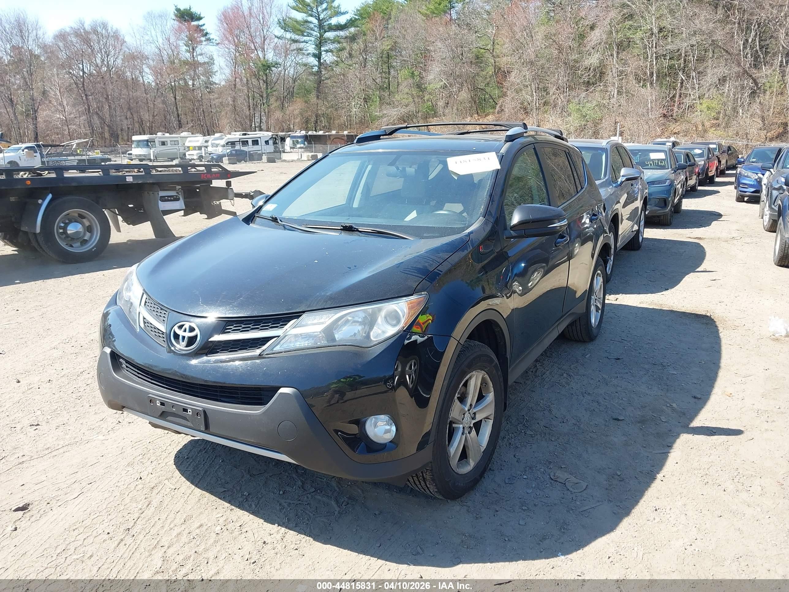 2014 Toyota Rav4 Xle Black vin: 2T3RFREV1EW133366