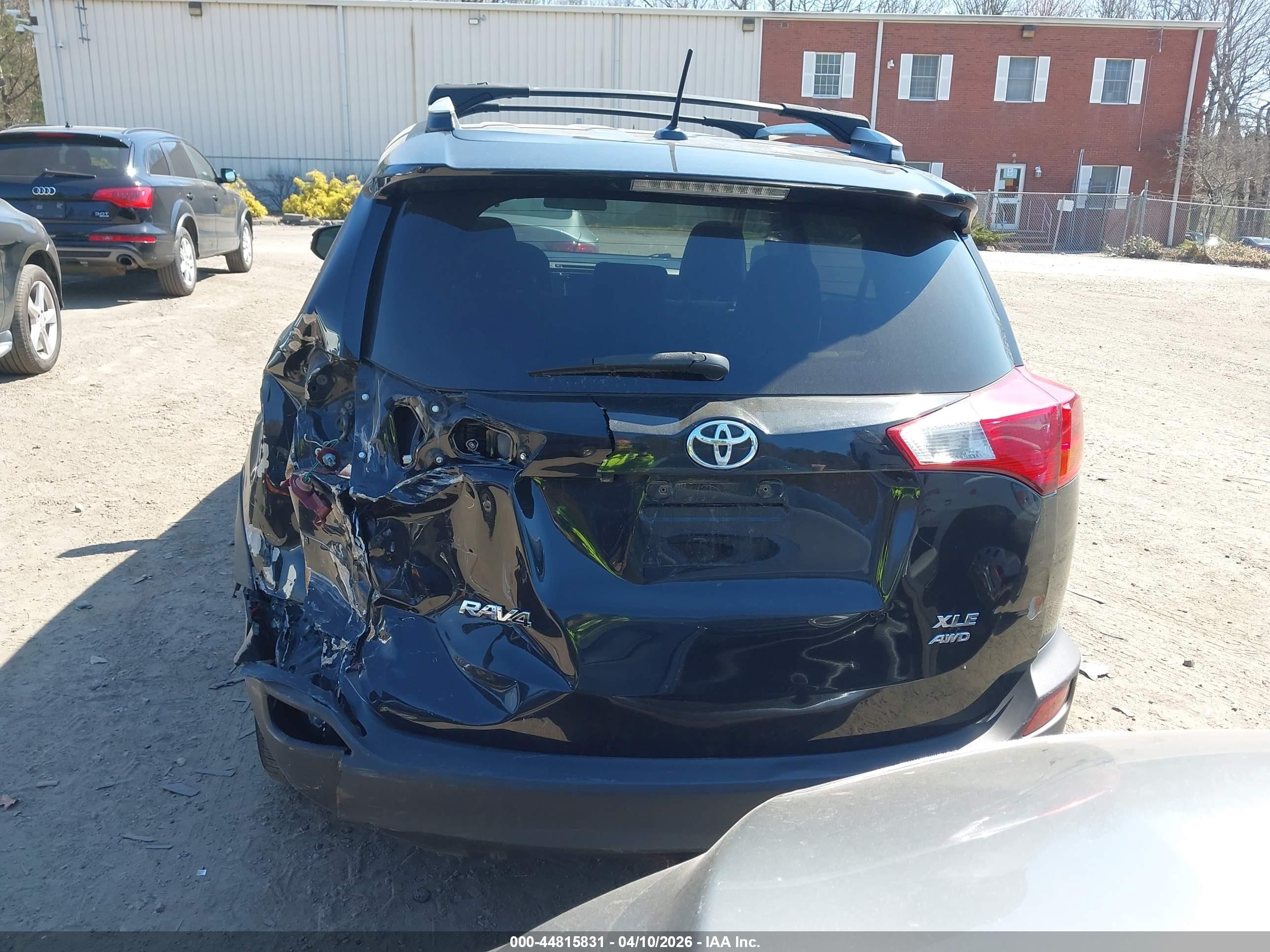 2014 Toyota Rav4 Xle Black vin: 2T3RFREV1EW133366