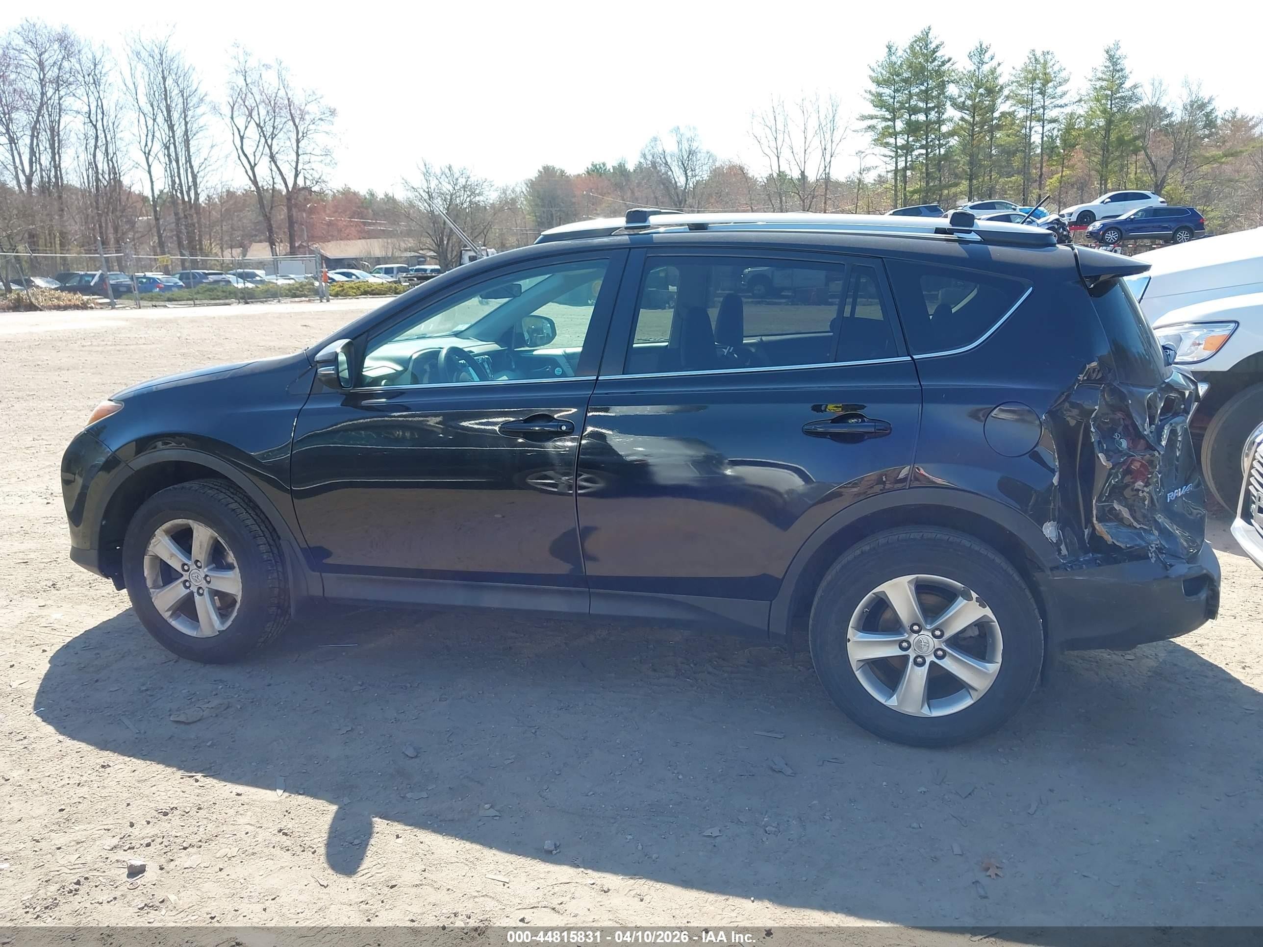 2014 Toyota Rav4 Xle Black vin: 2T3RFREV1EW133366