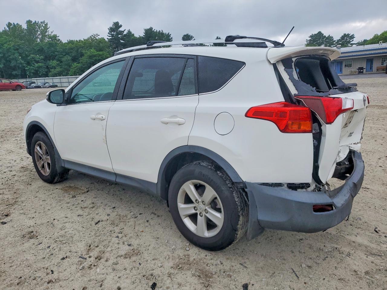 2014 Toyota Rav4 Xle White vin: 2T3RFREV1EW150958