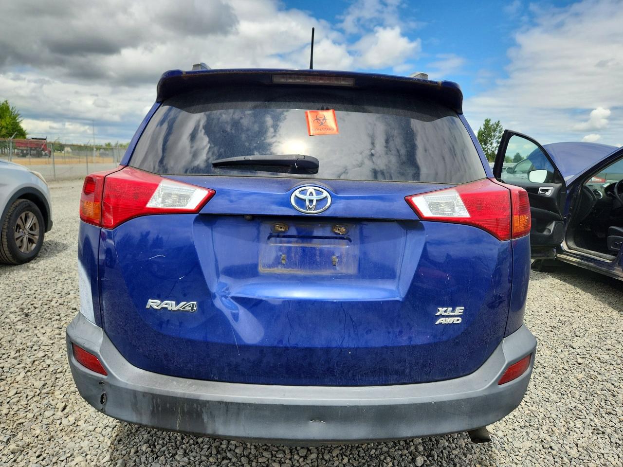 2014 Toyota Rav4 Xle Blue vin: 2T3RFREV1EW211872