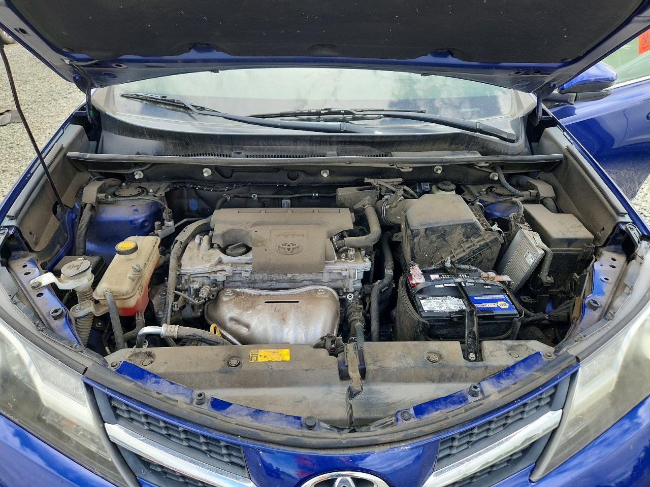 2014 Toyota Rav4 Xle Blue vin: 2T3RFREV1EW211872