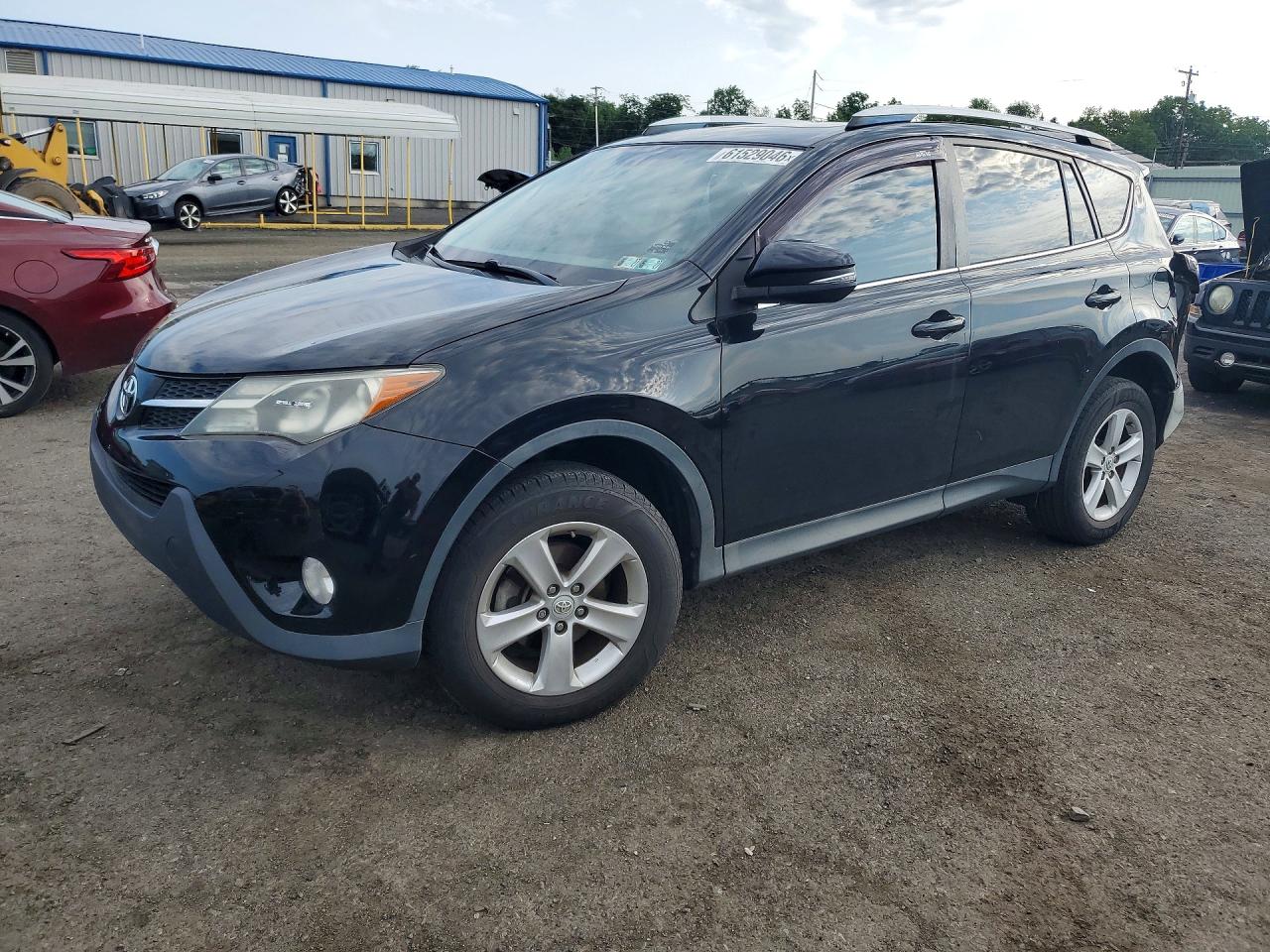 2014 Toyota Rav4 Xle Black vin: 2T3RFREV1EW212553