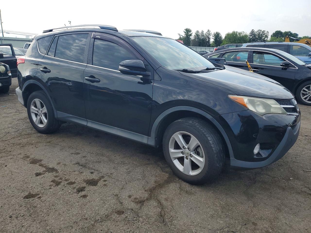 2014 Toyota Rav4 Xle Black vin: 2T3RFREV1EW212553