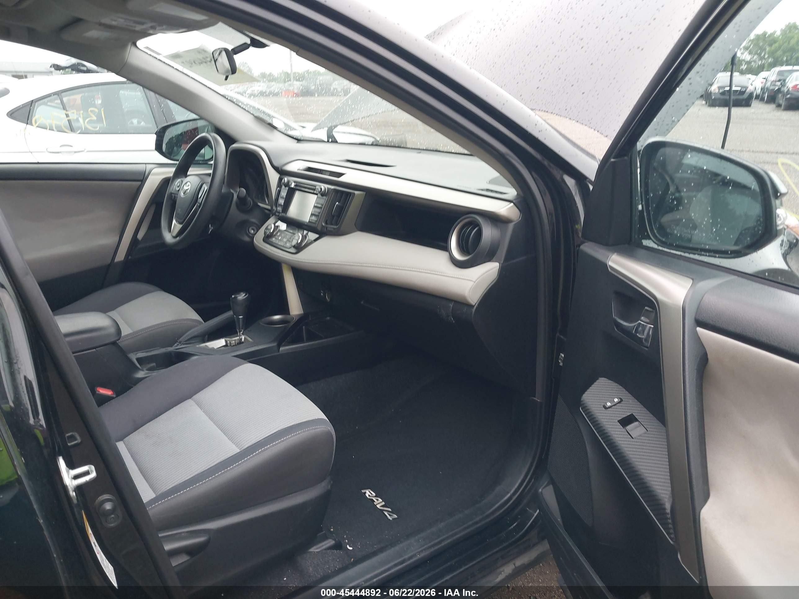 2014 Toyota Rav4 Xle Черный vin: 2T3RFREV1EW217073