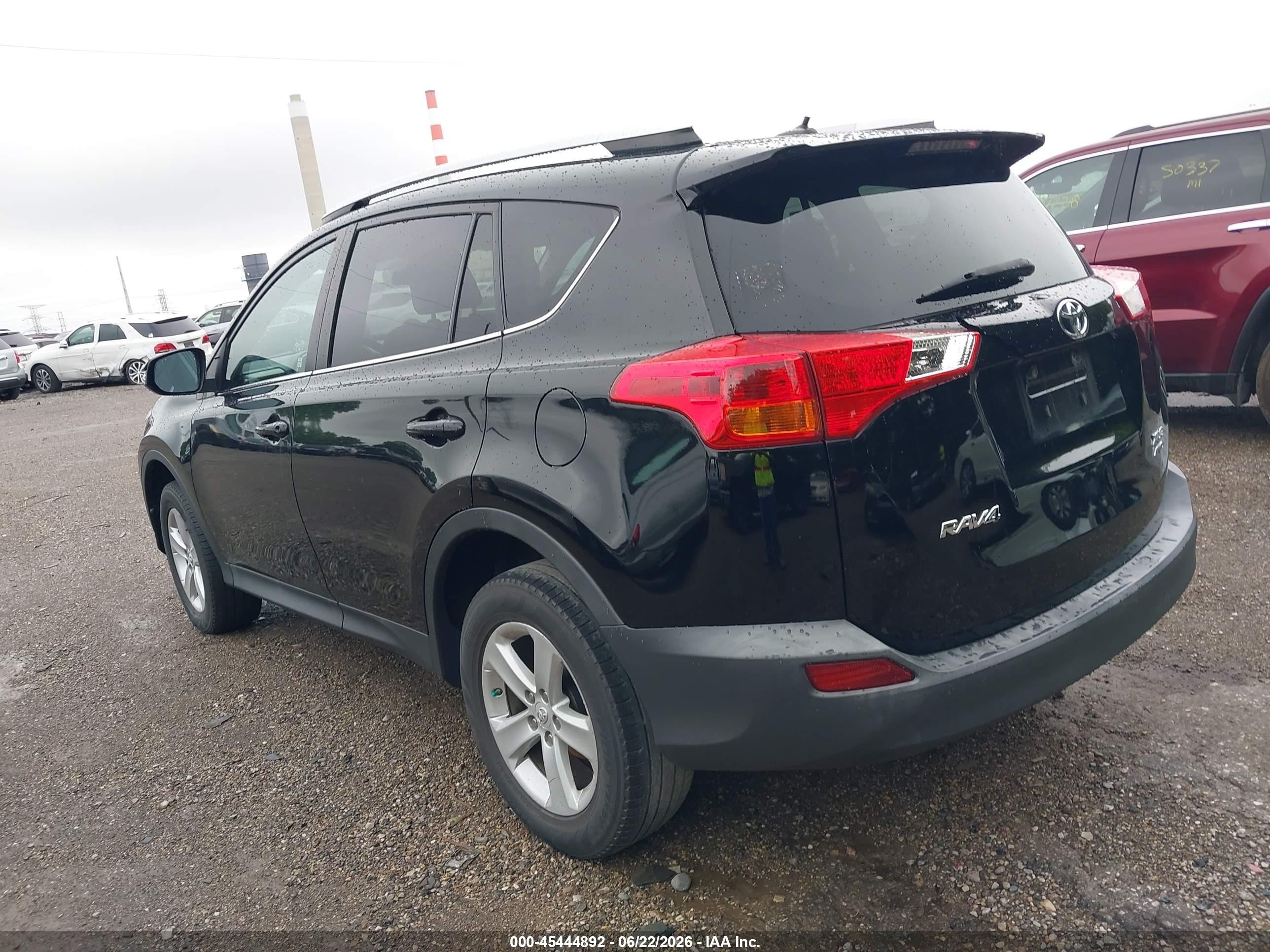 2014 Toyota Rav4 Xle Черный vin: 2T3RFREV1EW217073