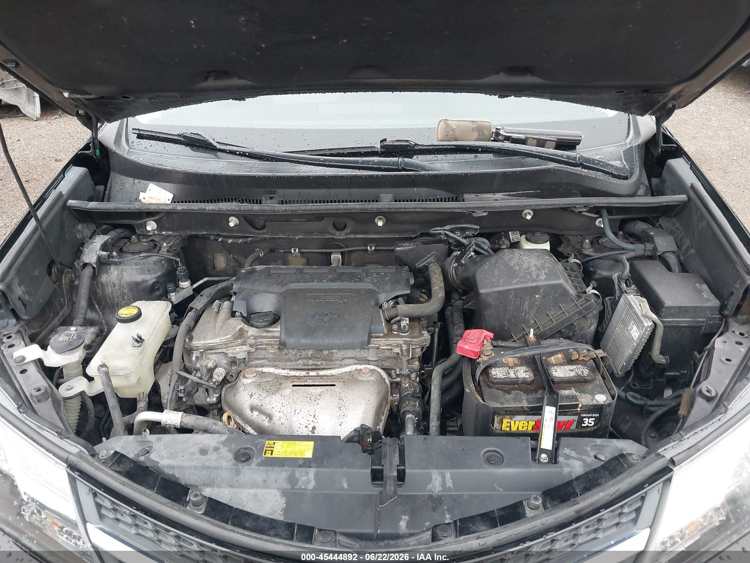 2014 Toyota Rav4 Xle Черный vin: 2T3RFREV1EW217073