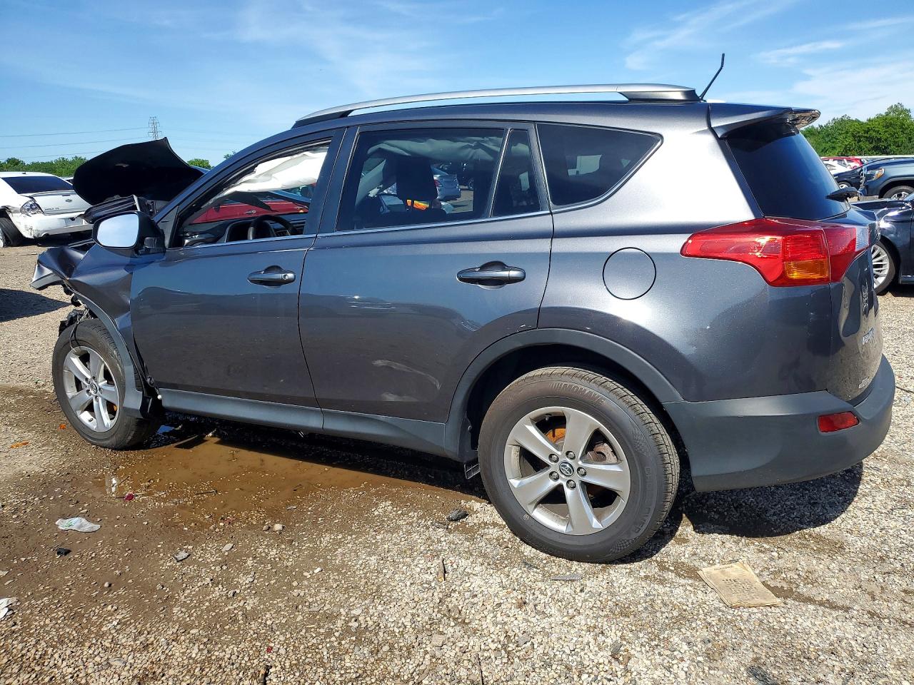 2015 Toyota Rav4 Xle Gray vin: 2T3RFREV1FW233095
