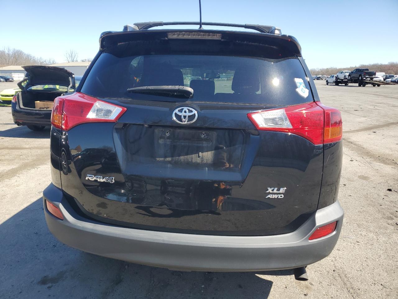 2015 Toyota Rav4 Xle Черный vin: 2T3RFREV1FW240239