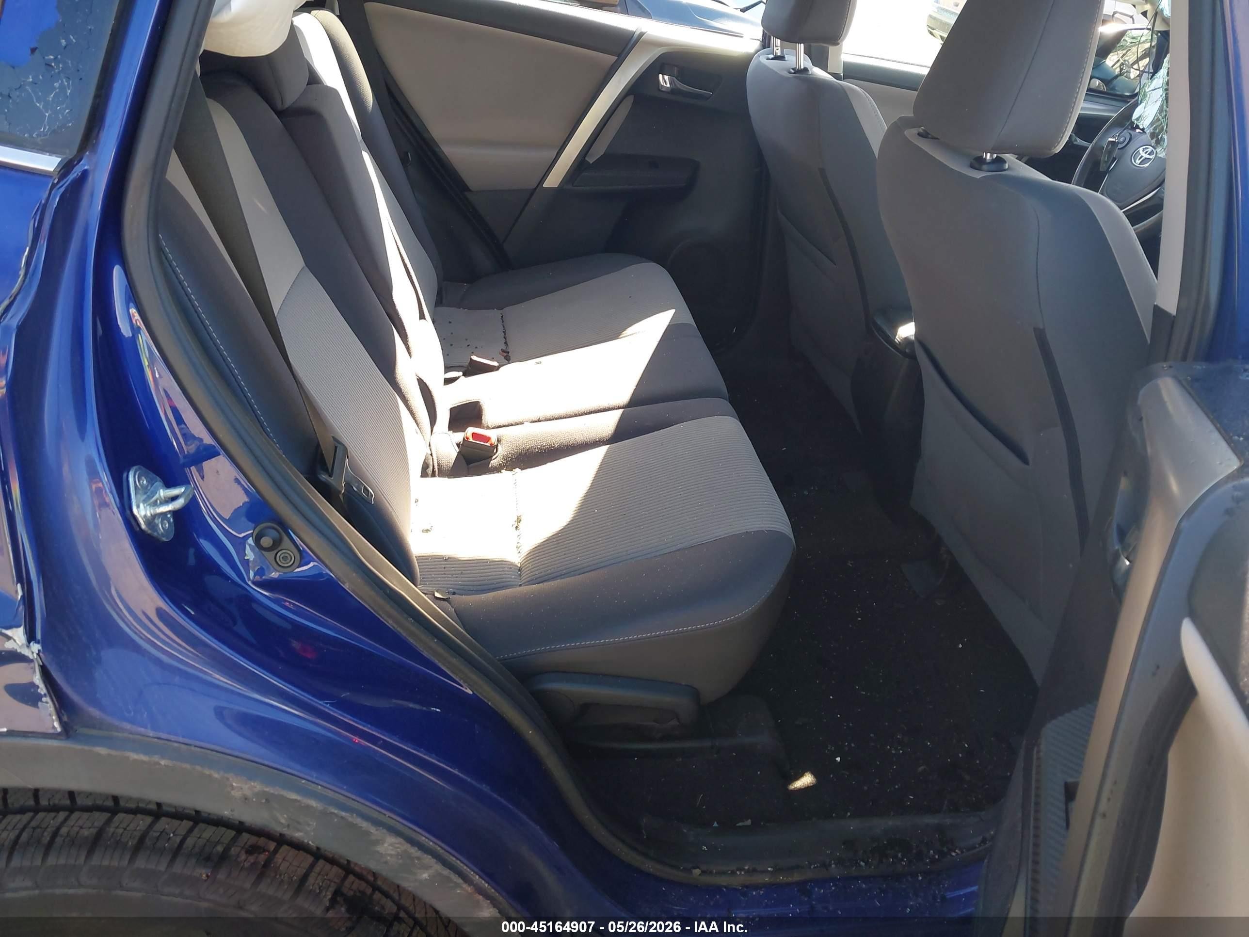 2015 Toyota Rav4 Xle Blue vin: 2T3RFREV1FW249524