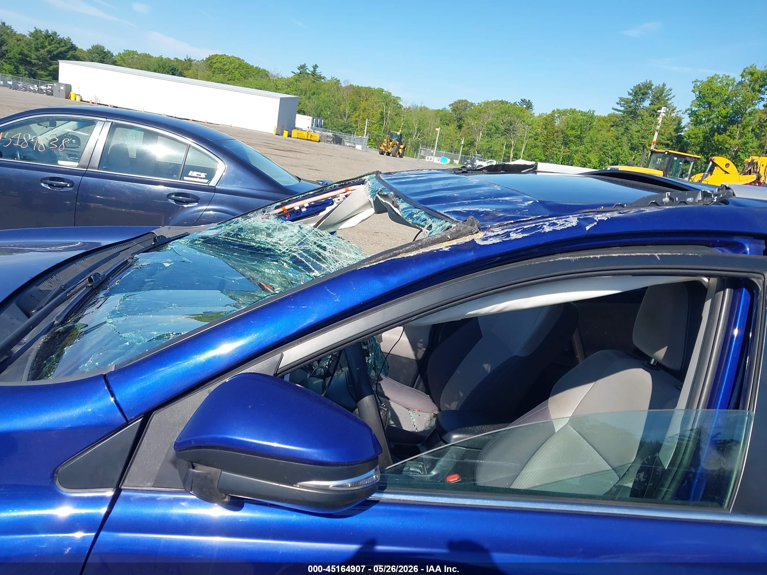 2015 Toyota Rav4 Xle Blue vin: 2T3RFREV1FW249524