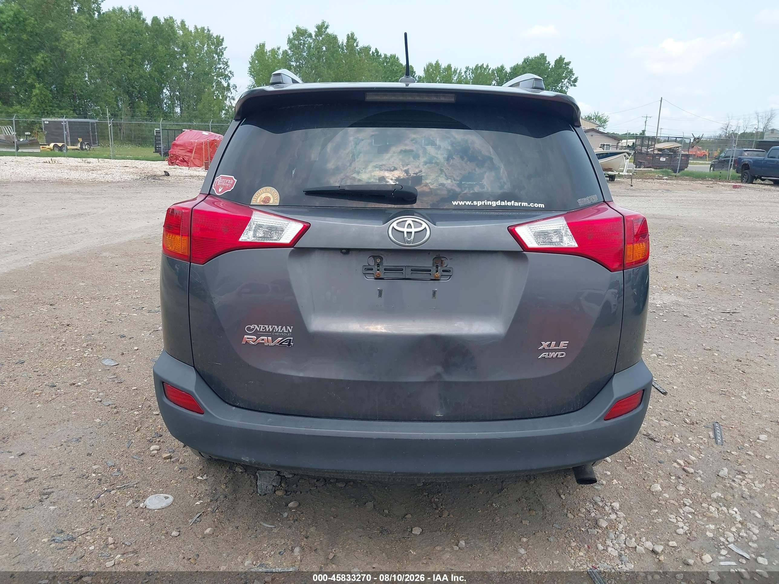 2015 Toyota Rav4 Xle Gray vin: 2T3RFREV1FW255677