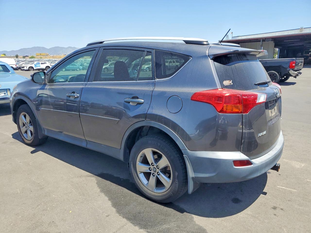 2015 Toyota Rav4 Xle Gray vin: 2T3RFREV1FW261298