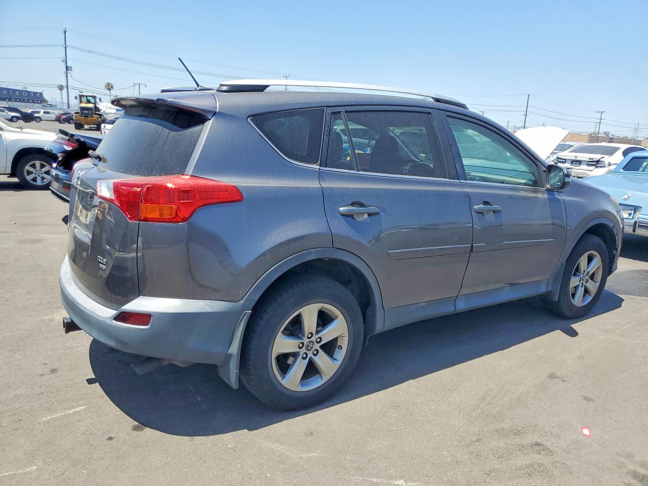 2015 Toyota Rav4 Xle Gray vin: 2T3RFREV1FW261298