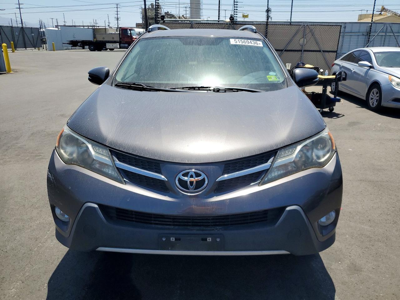 2015 Toyota Rav4 Xle Gray vin: 2T3RFREV1FW261298