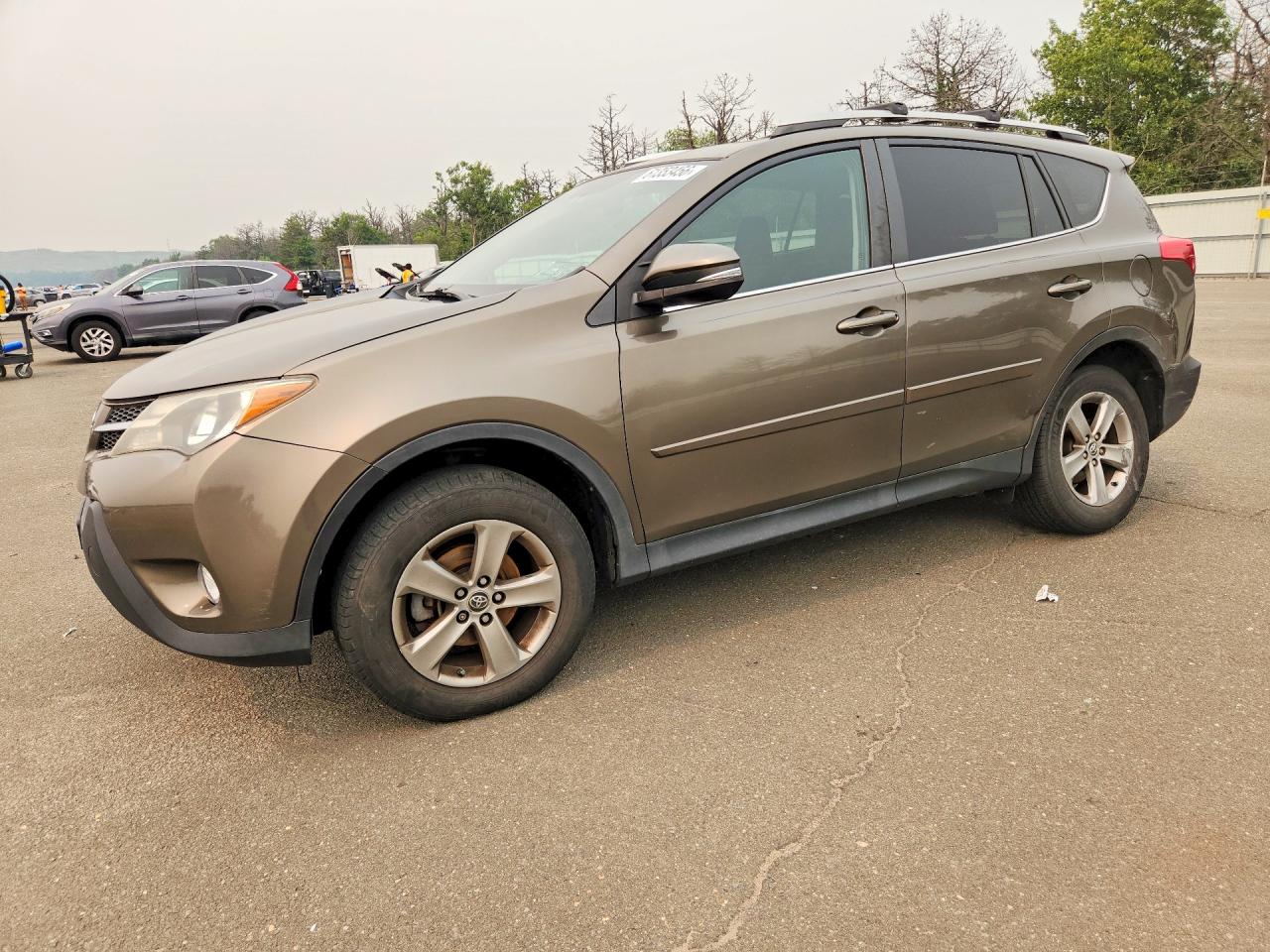 2015 Toyota Rav4 Xle Gray vin: 2T3RFREV1FW262113