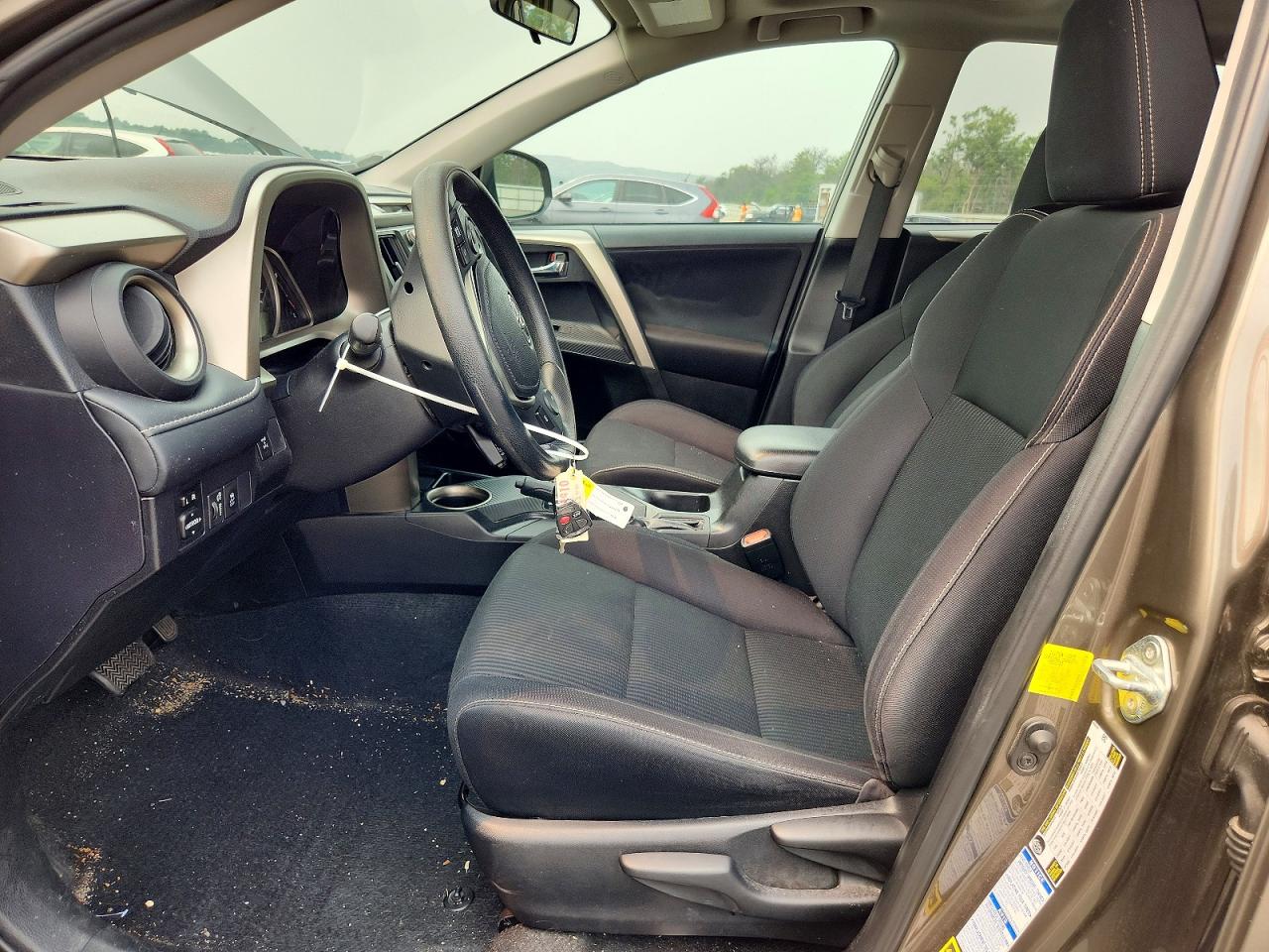 2015 Toyota Rav4 Xle Gray vin: 2T3RFREV1FW262113