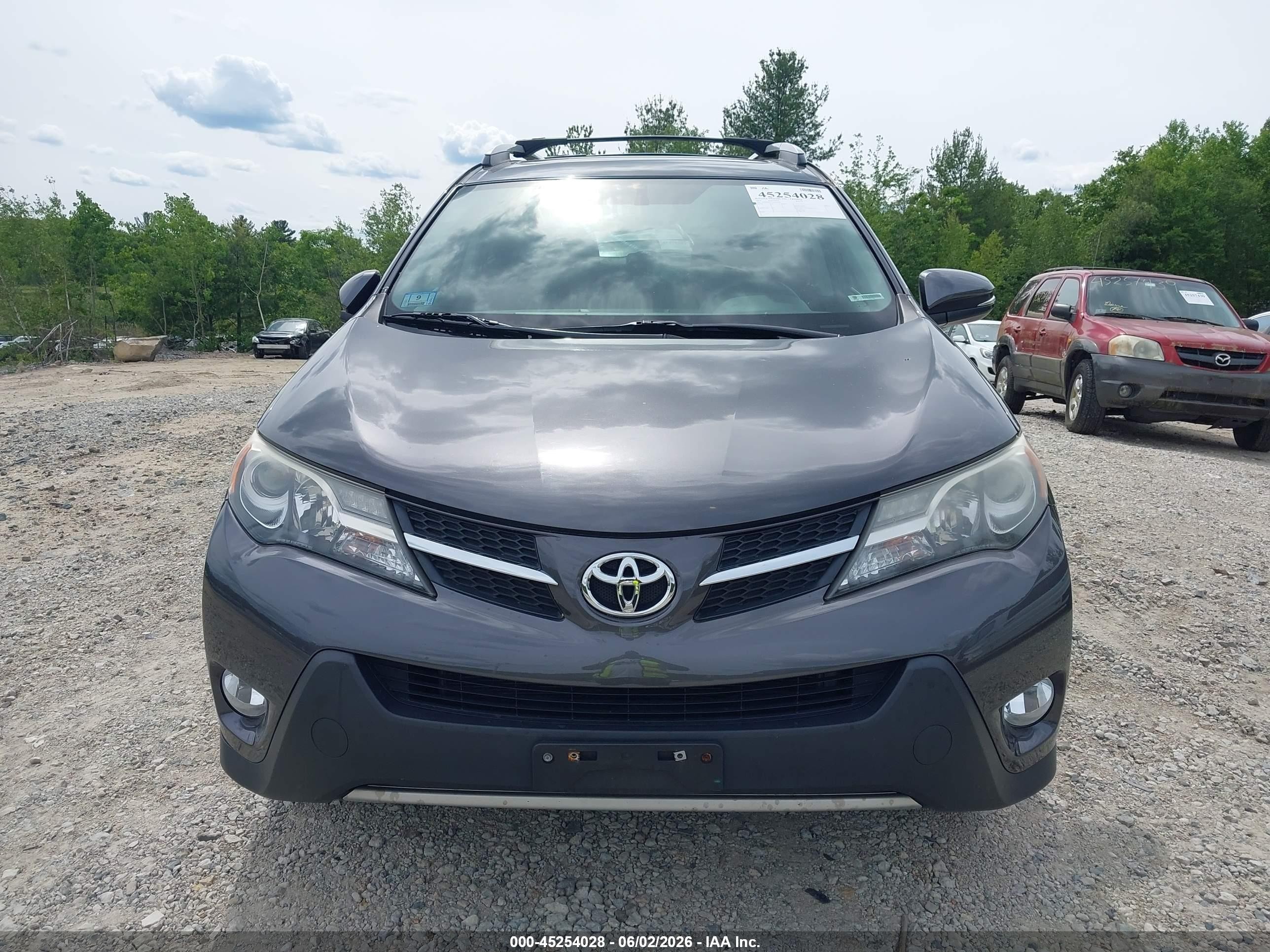 2015 Toyota Rav4 Xle Gray vin: 2T3RFREV1FW265349