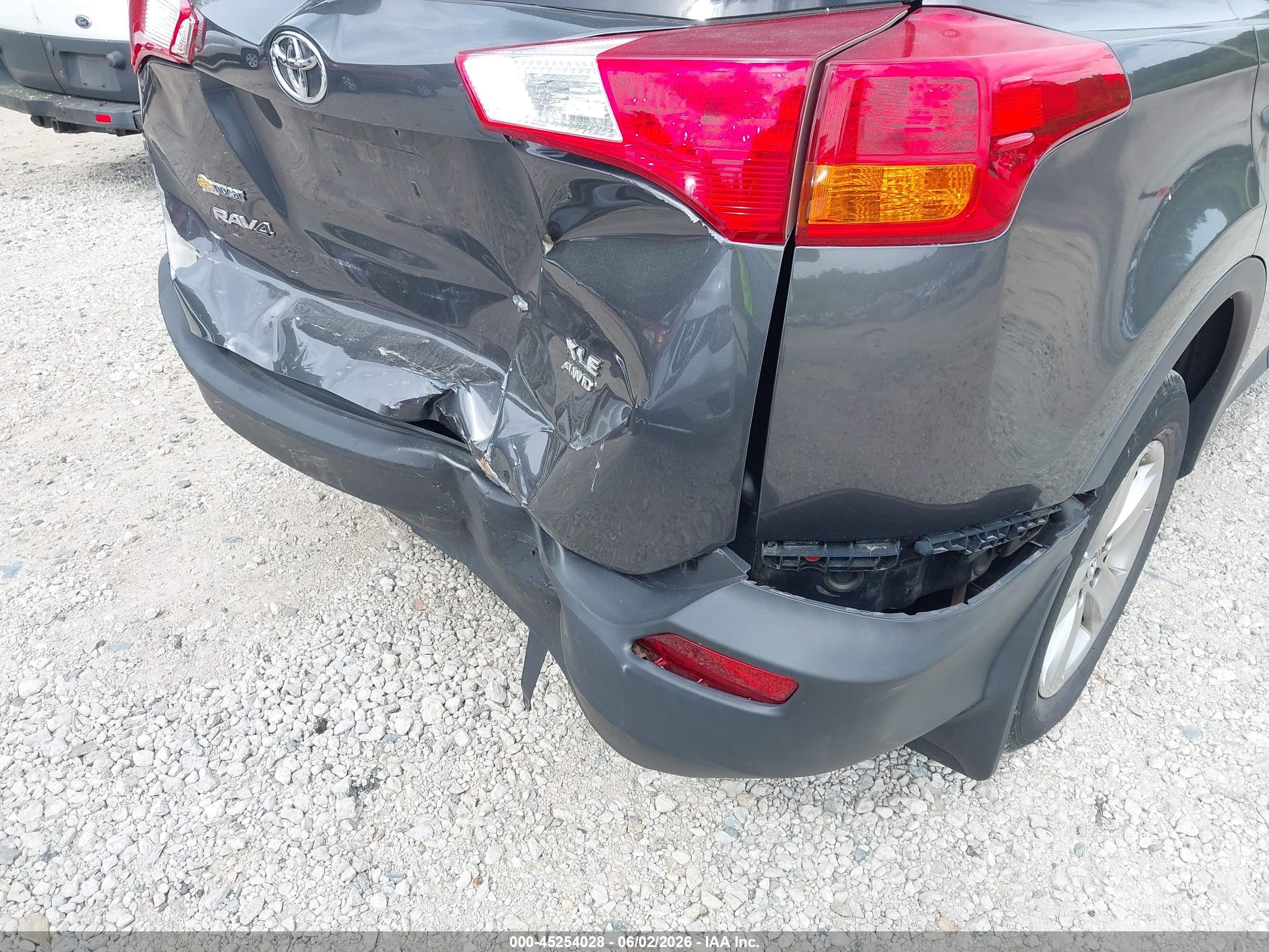 2015 Toyota Rav4 Xle Gray vin: 2T3RFREV1FW265349