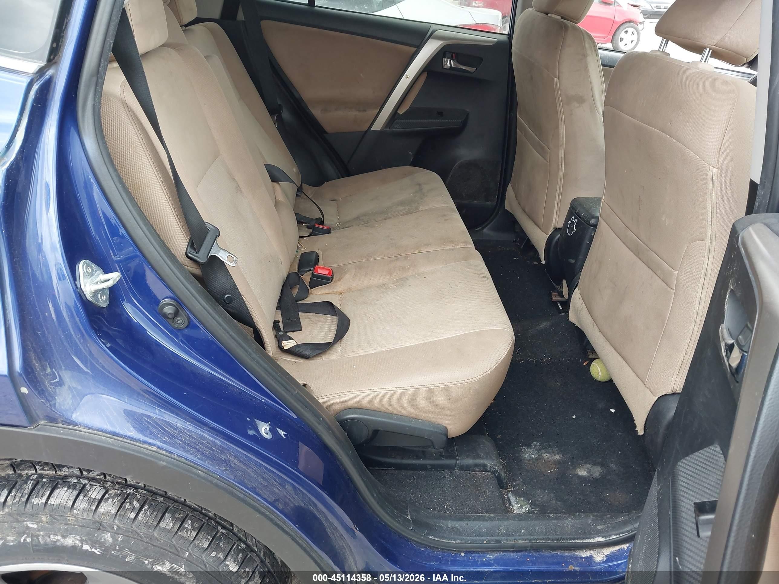 2015 Toyota Rav4 Xle Blue vin: 2T3RFREV1FW281132