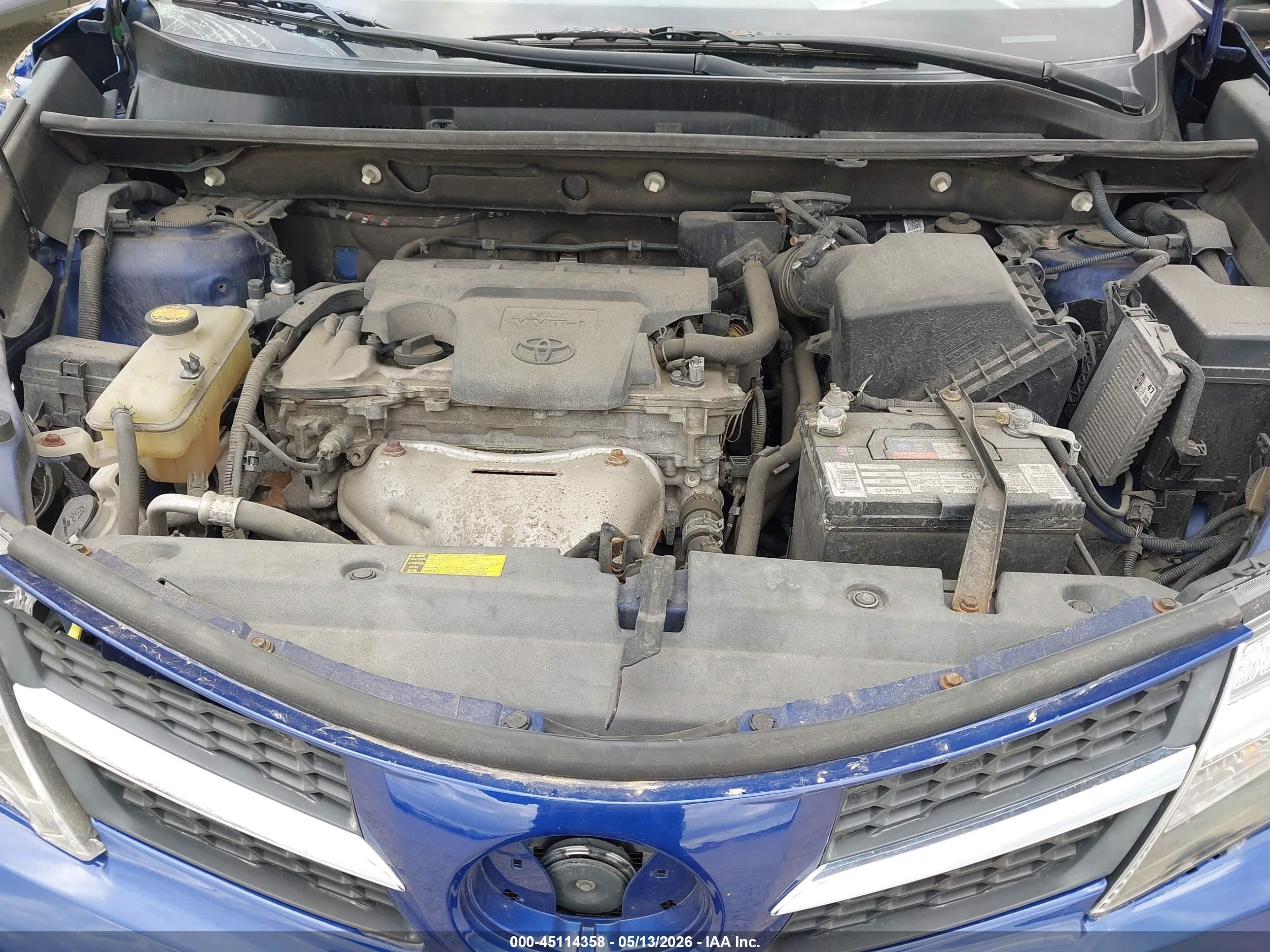 2015 Toyota Rav4 Xle Blue vin: 2T3RFREV1FW281132