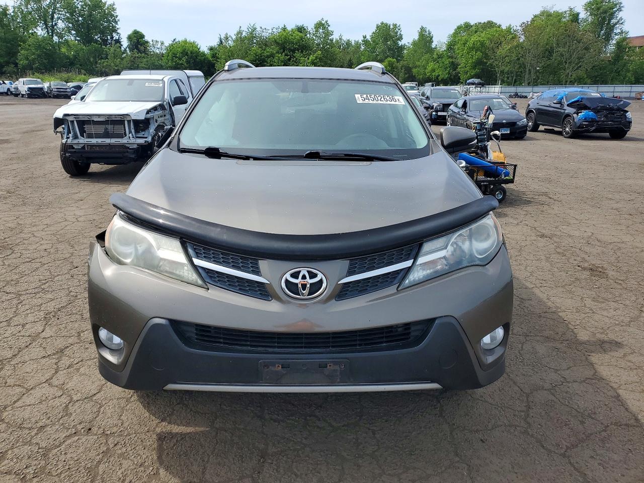 2015 Toyota Rav4 Xle Brown vin: 2T3RFREV1FW303985