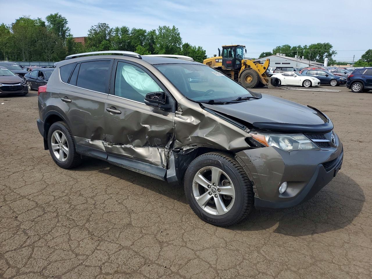 2015 Toyota Rav4 Xle Brown vin: 2T3RFREV1FW303985