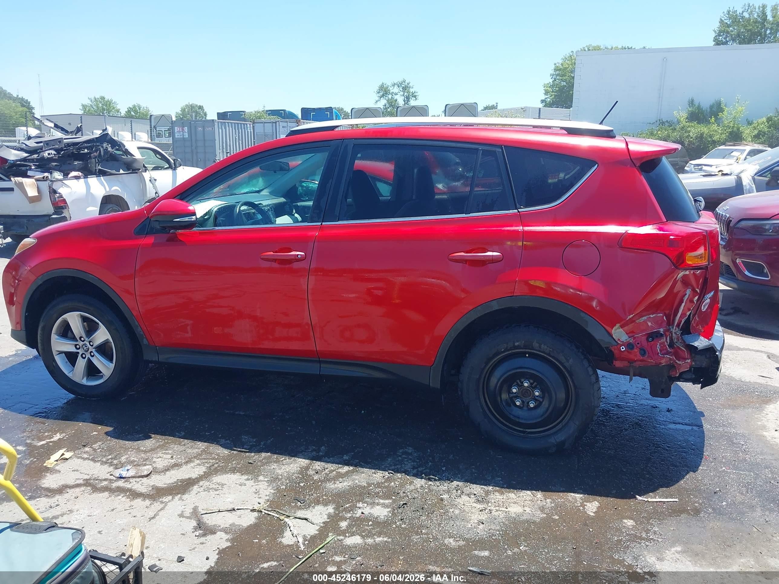 2015 Toyota Rav4 Xle Red vin: 2T3RFREV1FW376368