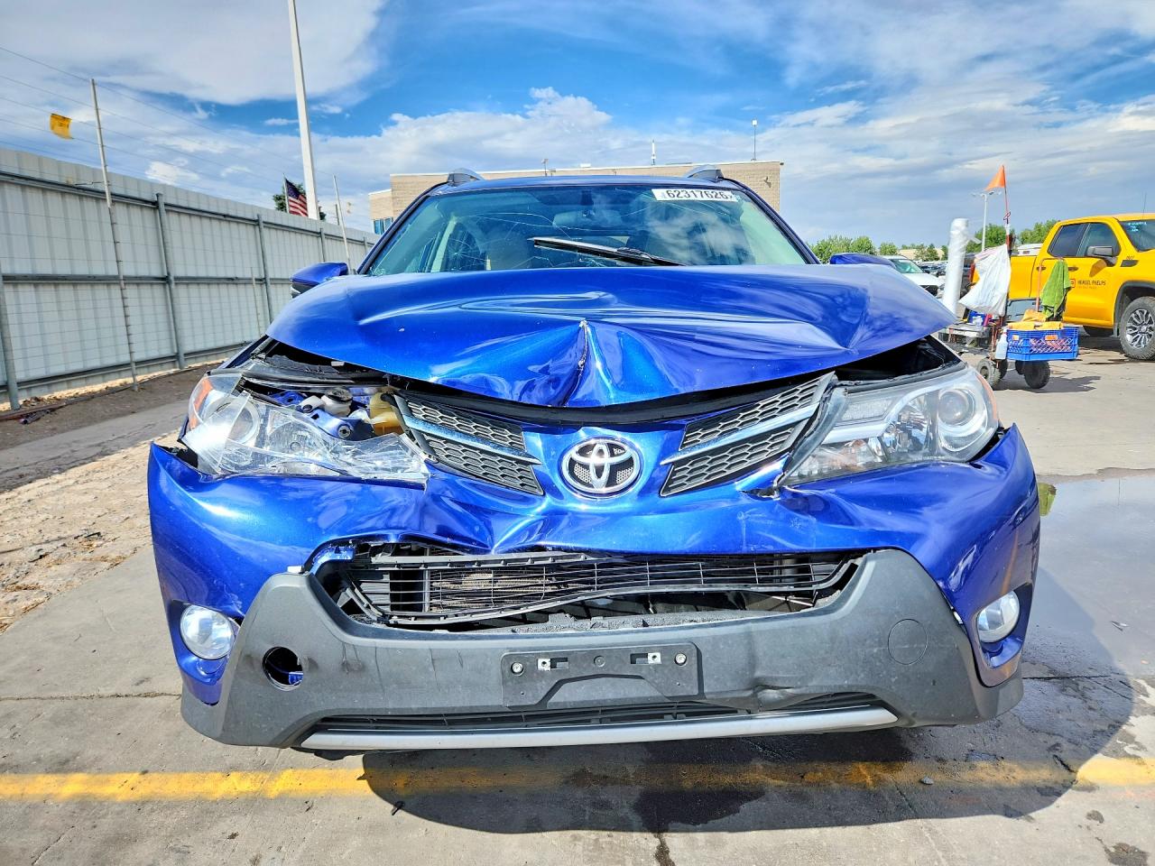 2015 Toyota Rav4 Xle Blue vin: 2T3RFREV1FW378069
