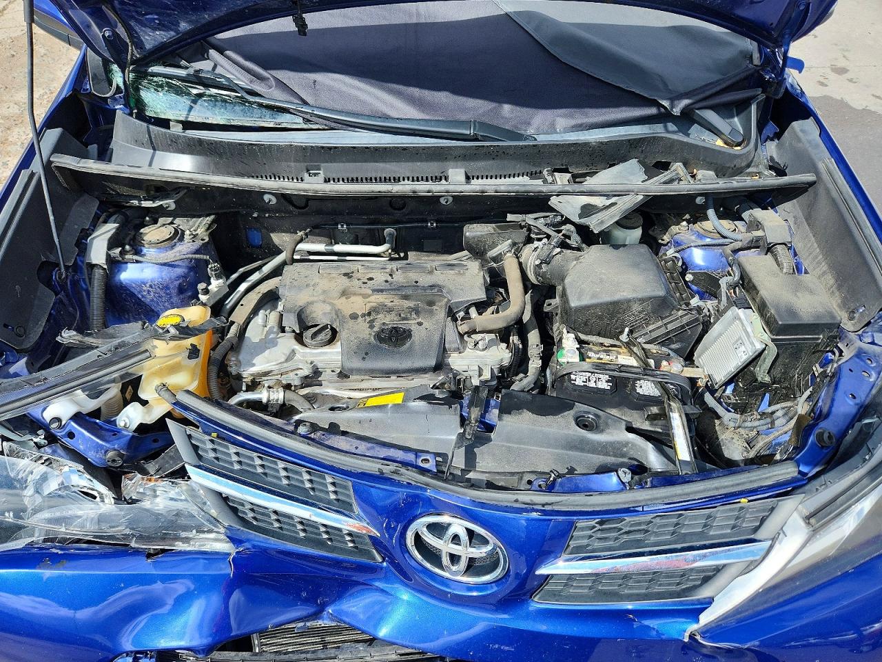 2015 Toyota Rav4 Xle Blue vin: 2T3RFREV1FW378069