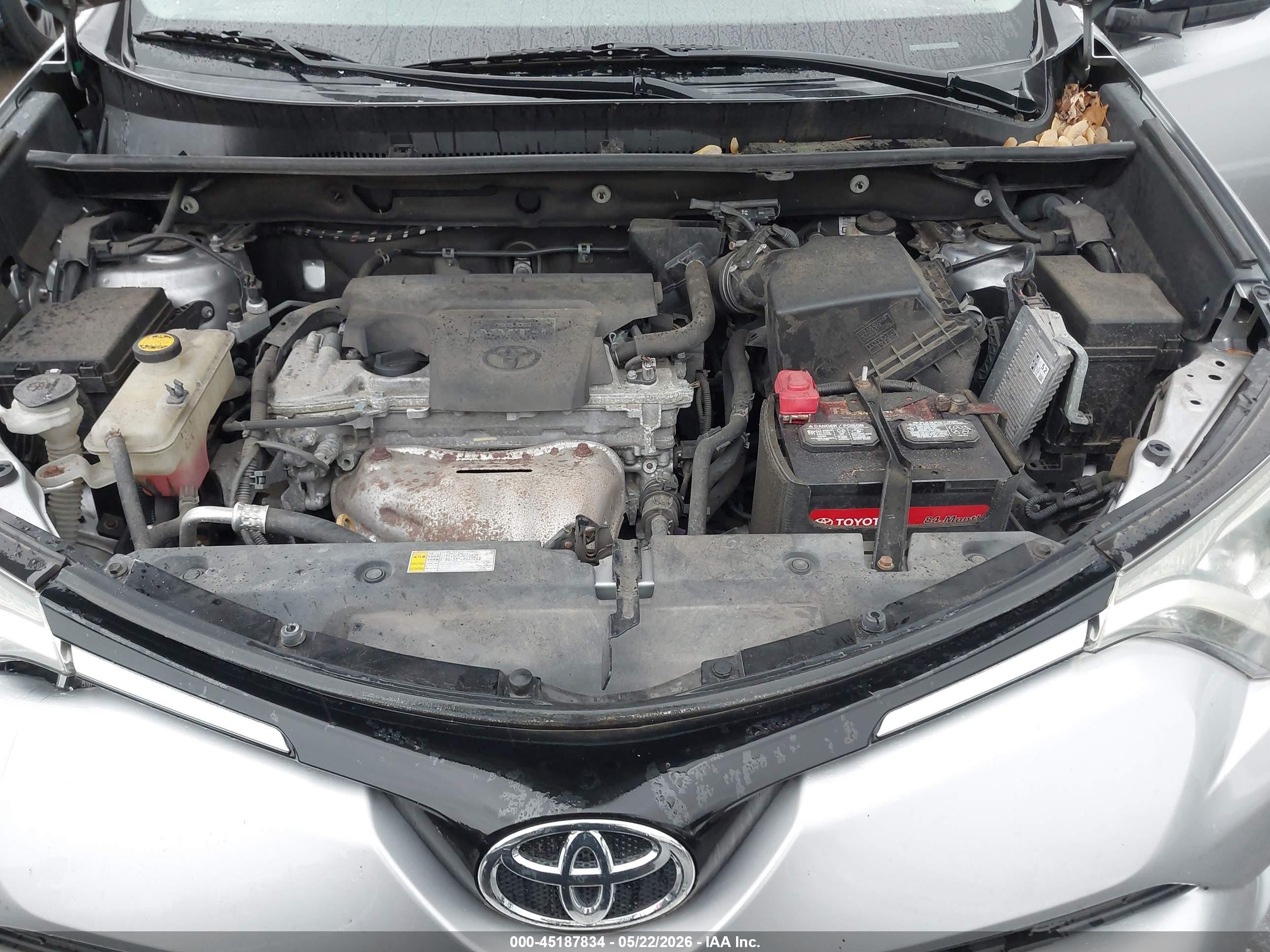 2016 Toyota Rav4 Xle Silver vin: 2T3RFREV1GW506926