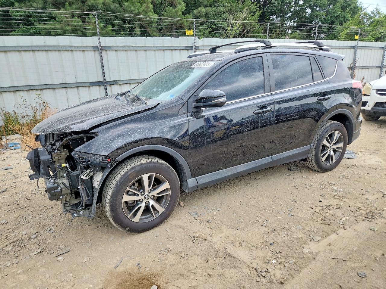 2018 Toyota Rav4 Xle Black vin: 2T3RFREV1JW808675
