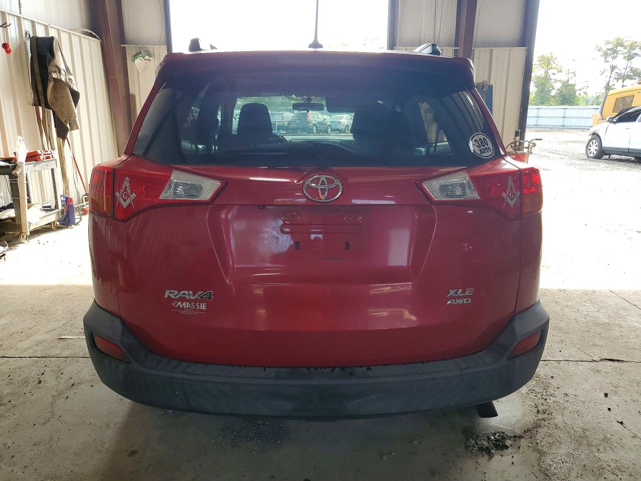 2013 Toyota Rav4 Xle Red vin: 2T3RFREV2DW005586