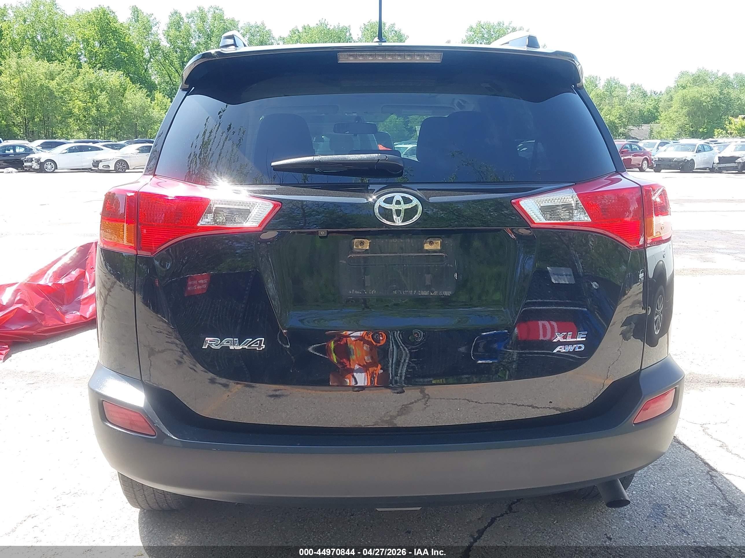 2013 Toyota Rav4 Xle Черный vin: 2T3RFREV2DW009248