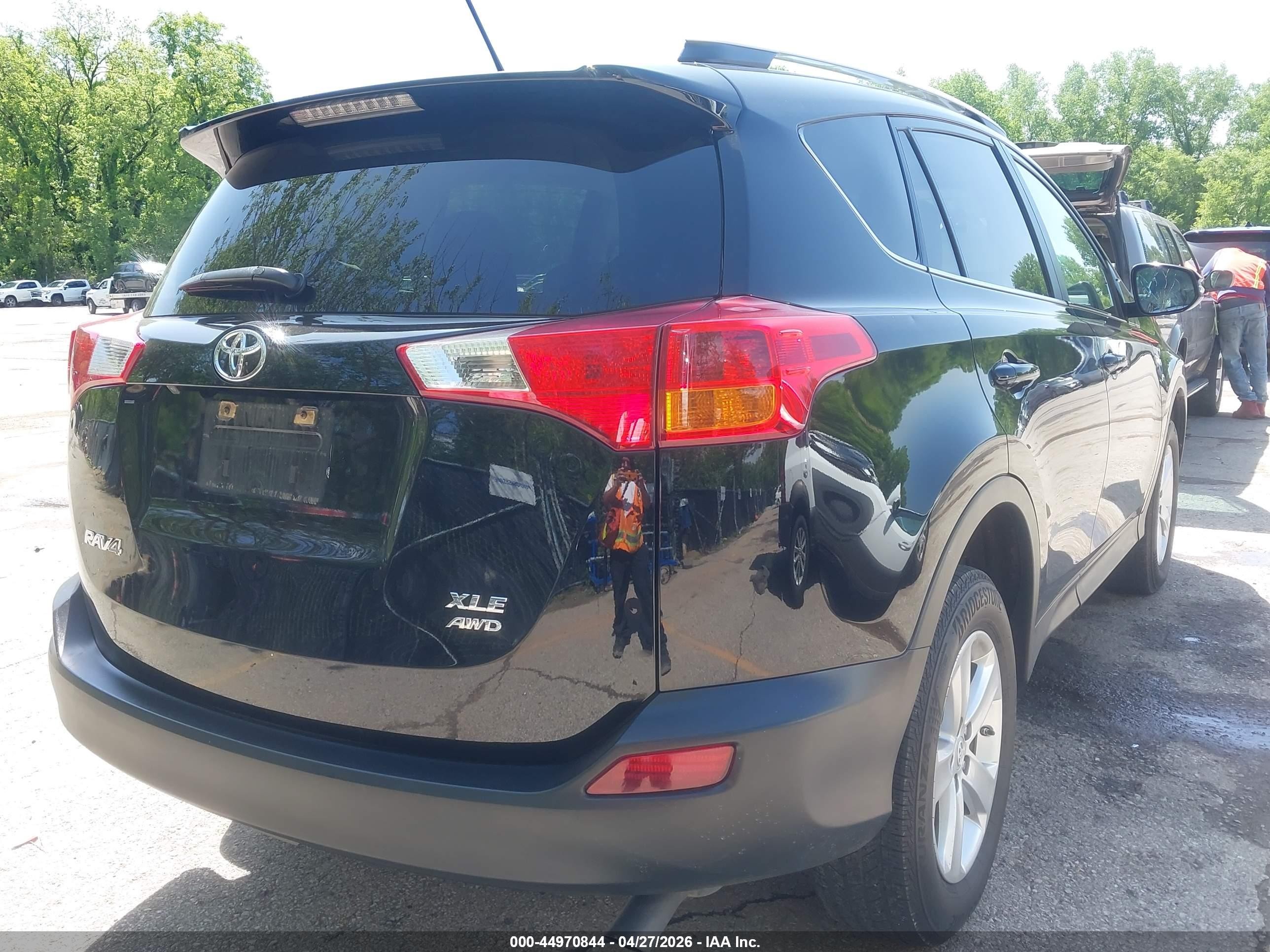 2013 Toyota Rav4 Xle Черный vin: 2T3RFREV2DW009248