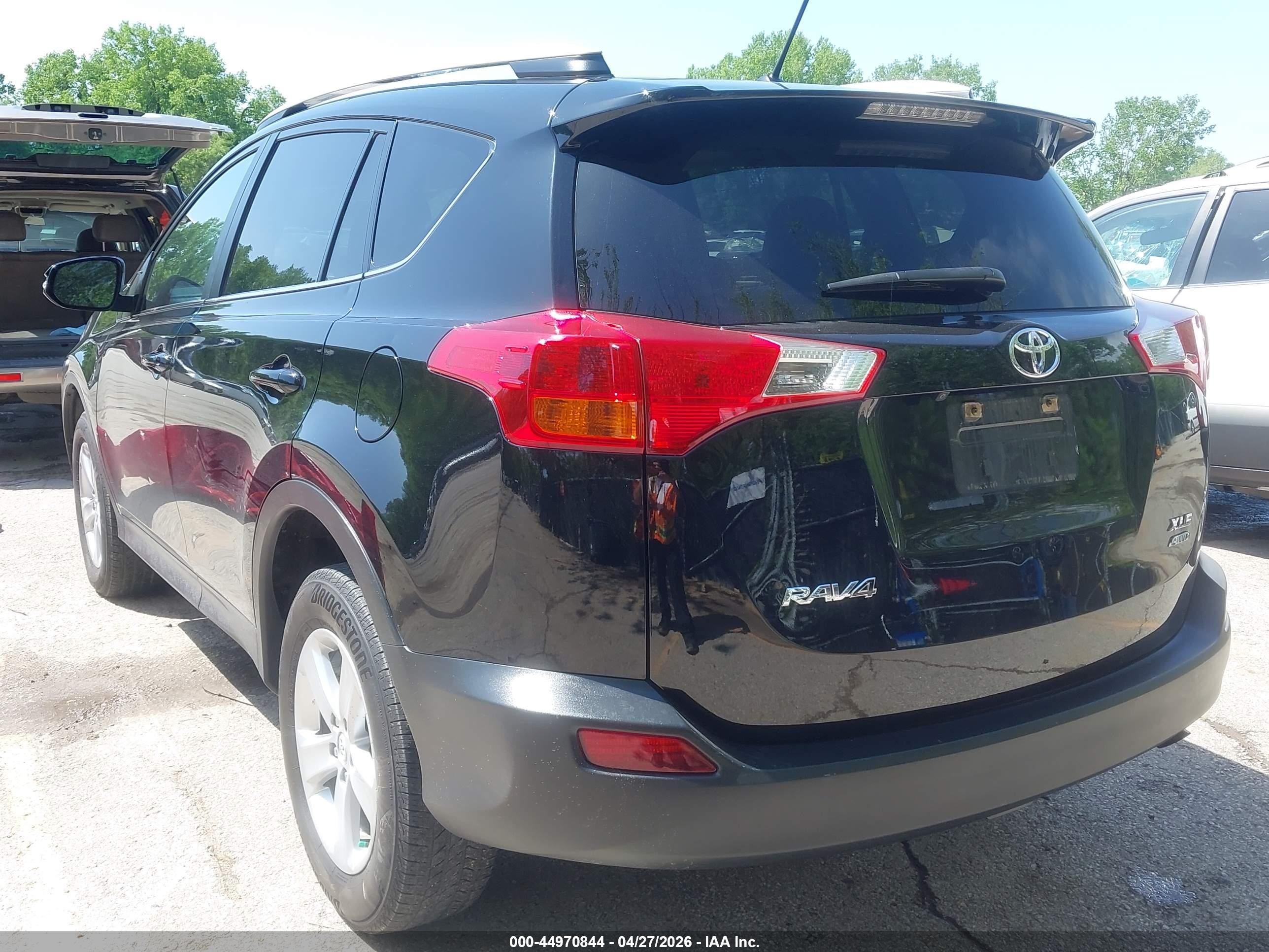 2013 Toyota Rav4 Xle Черный vin: 2T3RFREV2DW009248