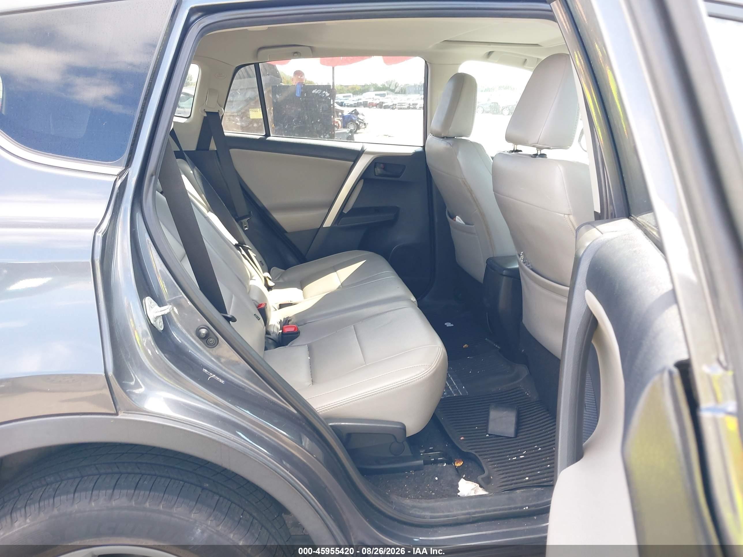 2013 Toyota Rav4 Xle Серый vin: 2T3RFREV2DW026700