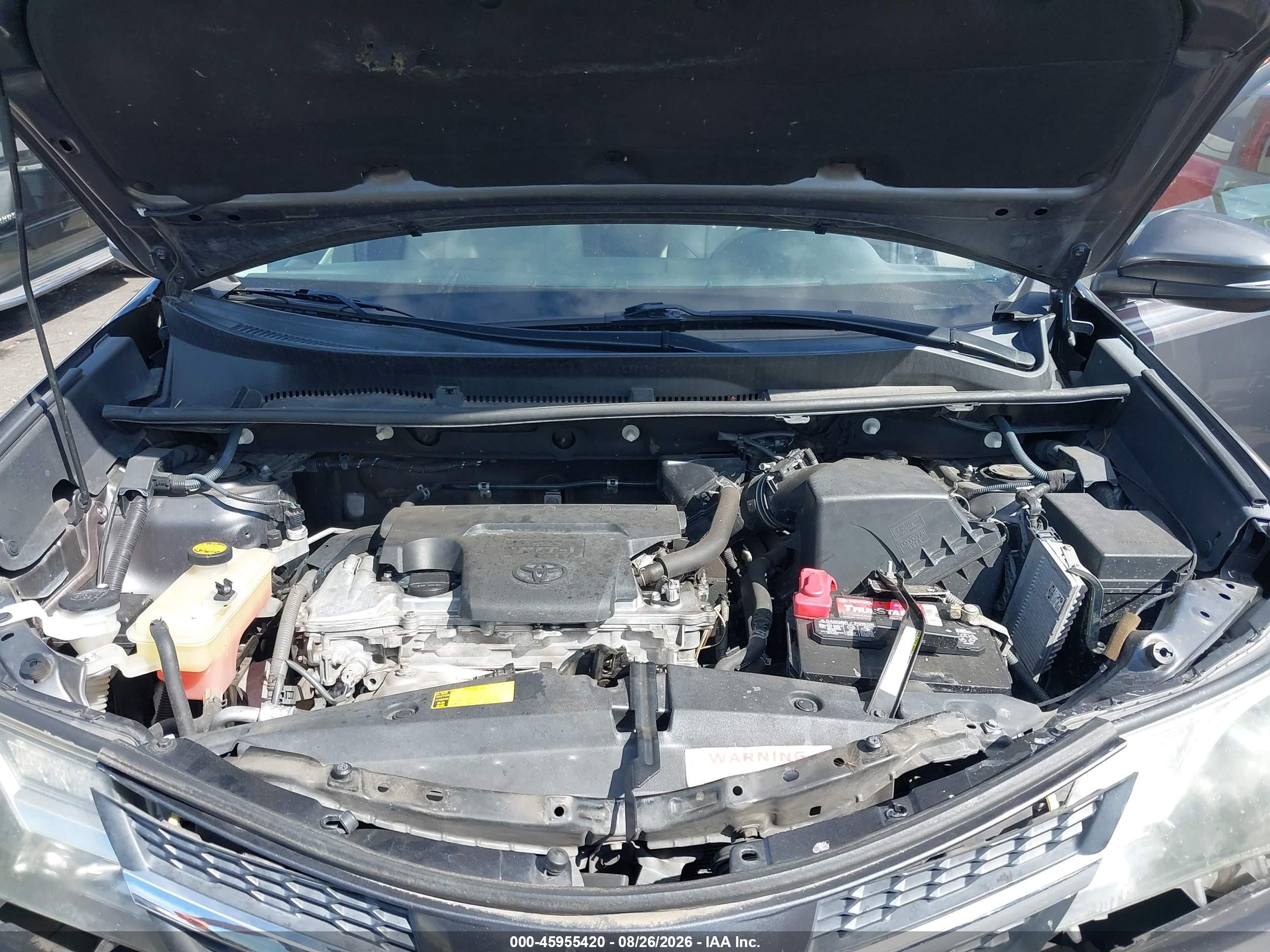 2013 Toyota Rav4 Xle Серый vin: 2T3RFREV2DW026700