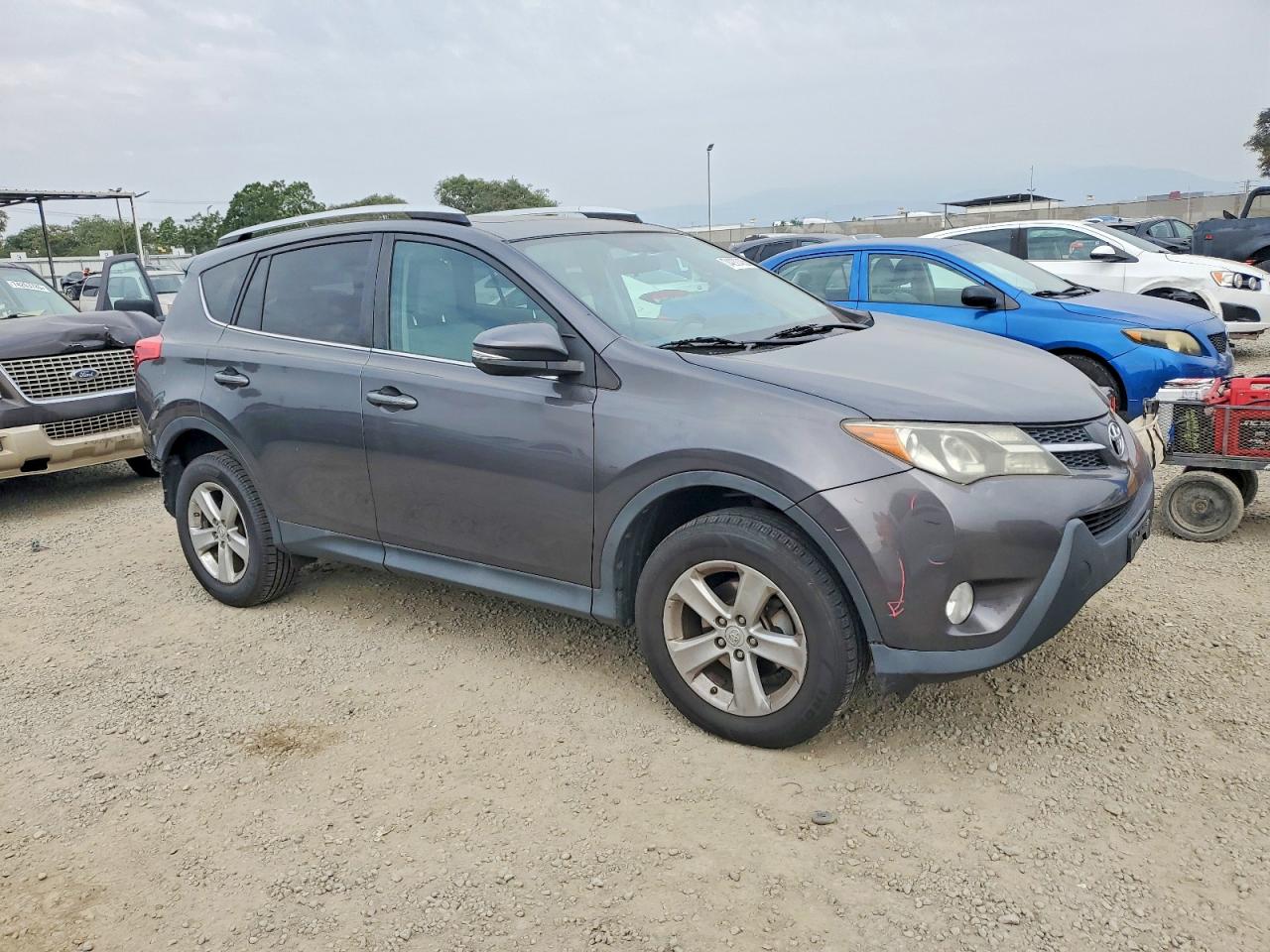 2013 Toyota Rav4 Xle Gray vin: 2T3RFREV2DW029225