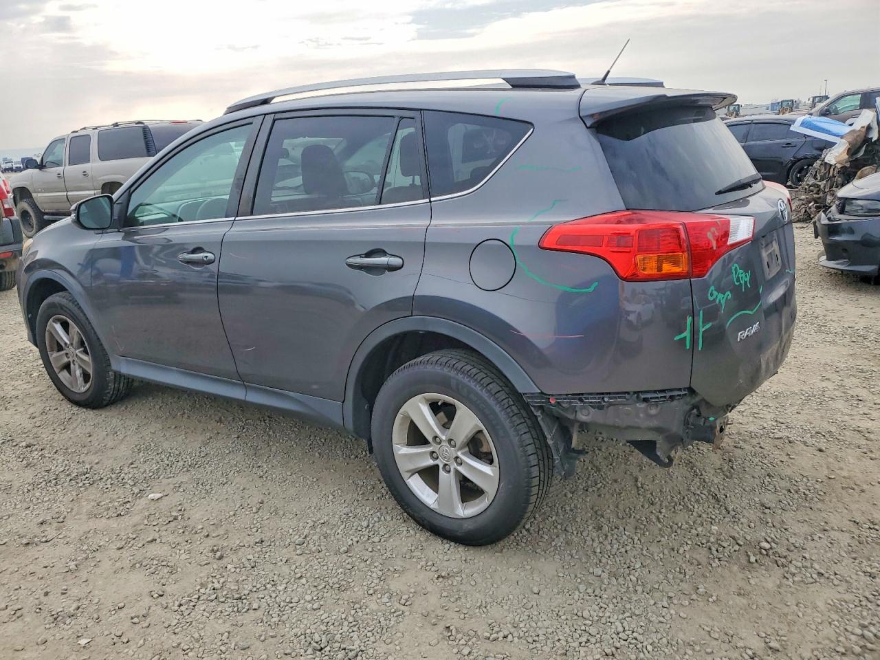 2013 Toyota Rav4 Xle Gray vin: 2T3RFREV2DW029225
