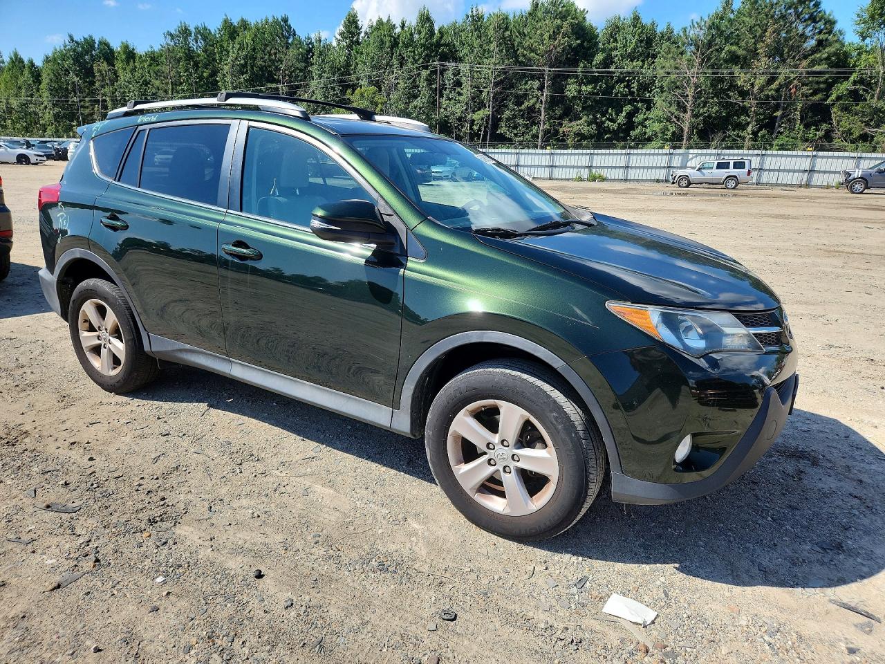 2013 Toyota Rav4 Xle Green vin: 2T3RFREV2DW081440