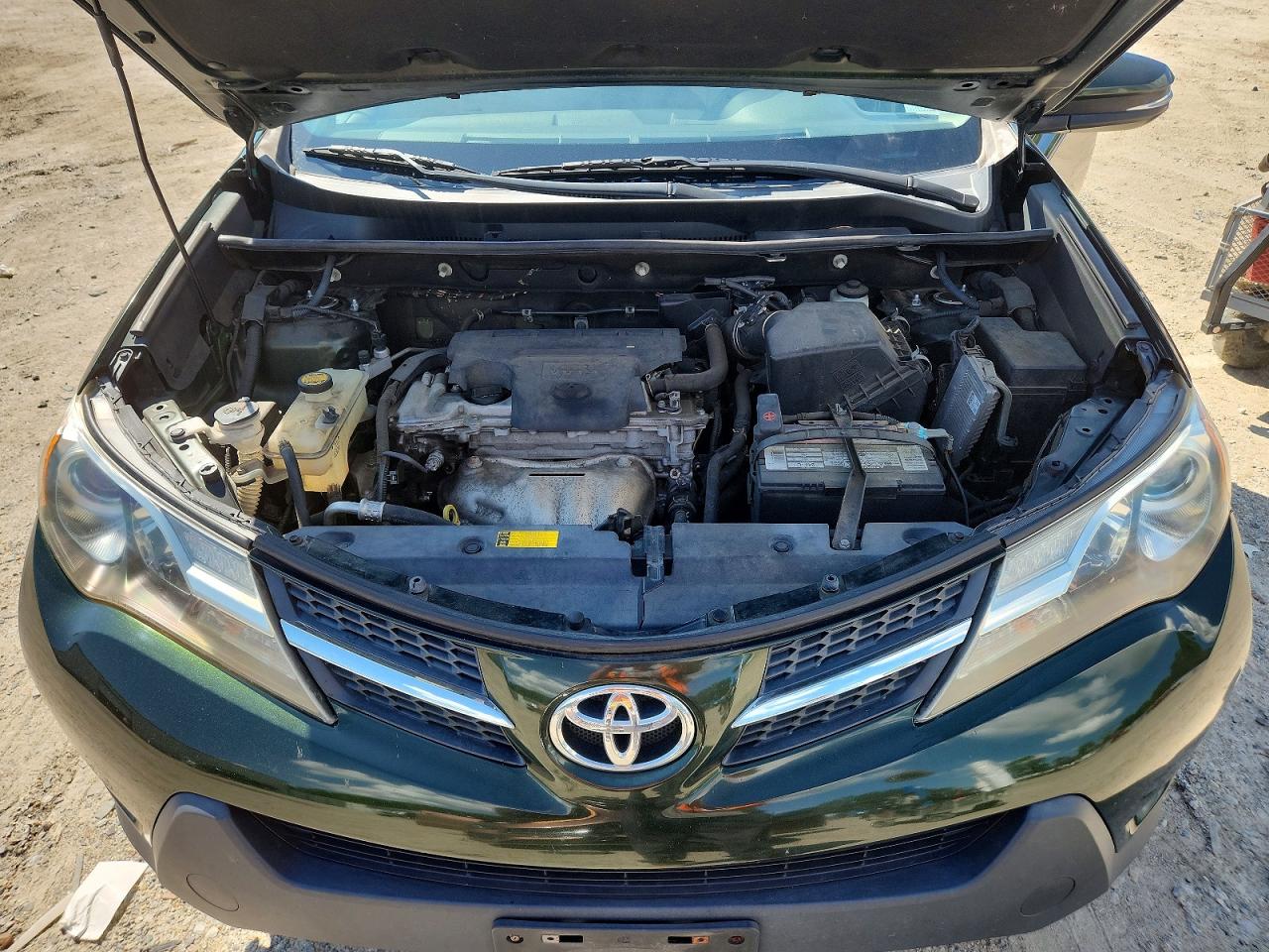 2013 Toyota Rav4 Xle Green vin: 2T3RFREV2DW081440