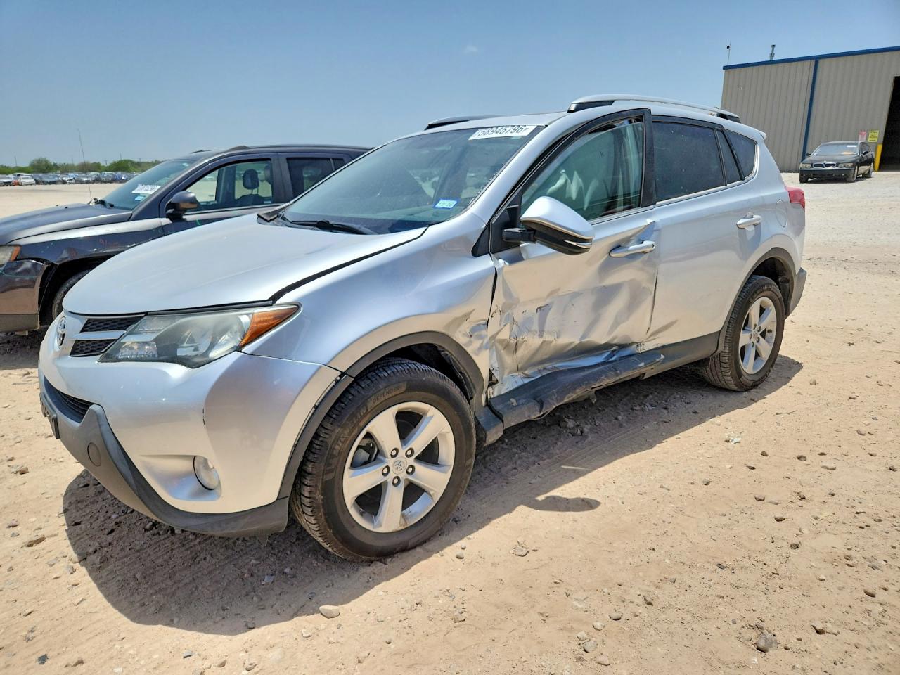 2013 Toyota Rav4 Xle Серебряный vin: 2T3RFREV2DW088906